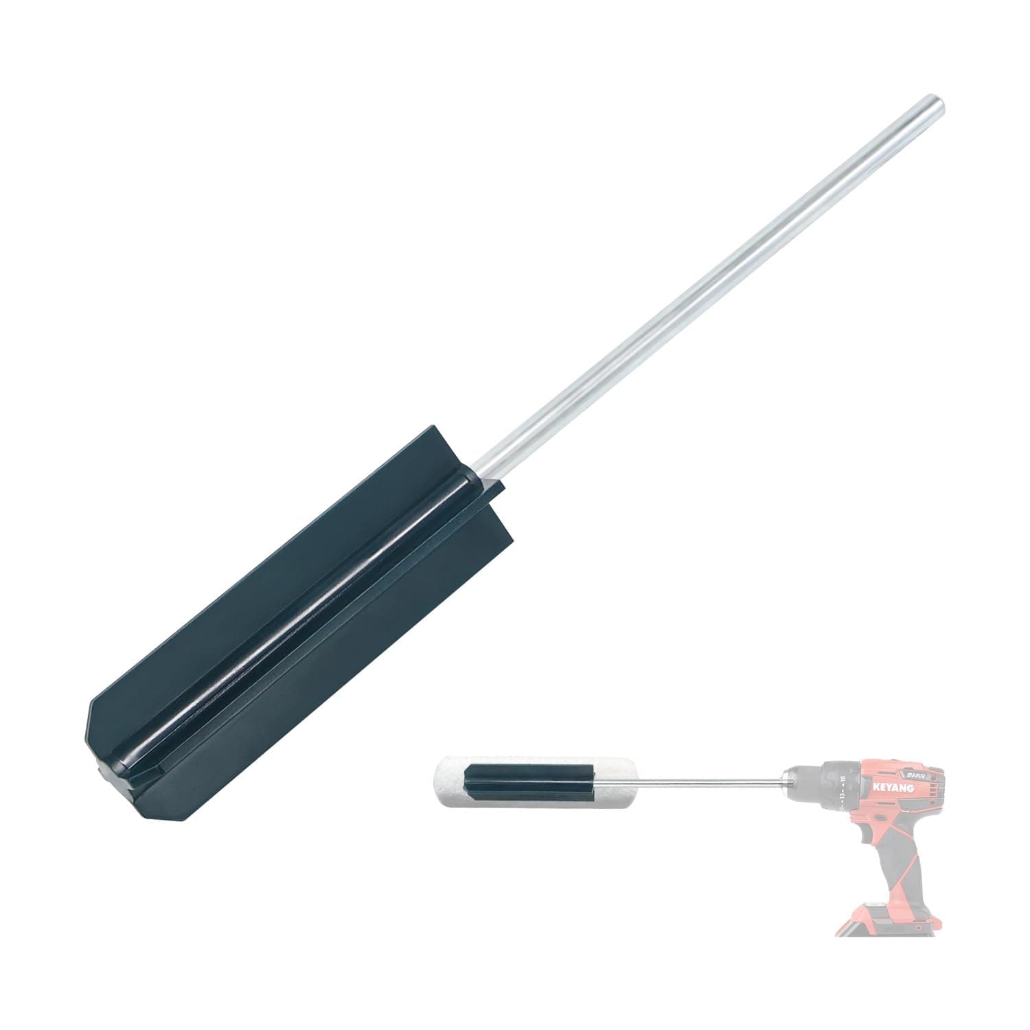 Paint Roller Cleaner Dryer Washer Cleaning Tool for Paint Rollers, Fit 9’’ to 18’’ Paint Roller, Drill Driver Attachment Device