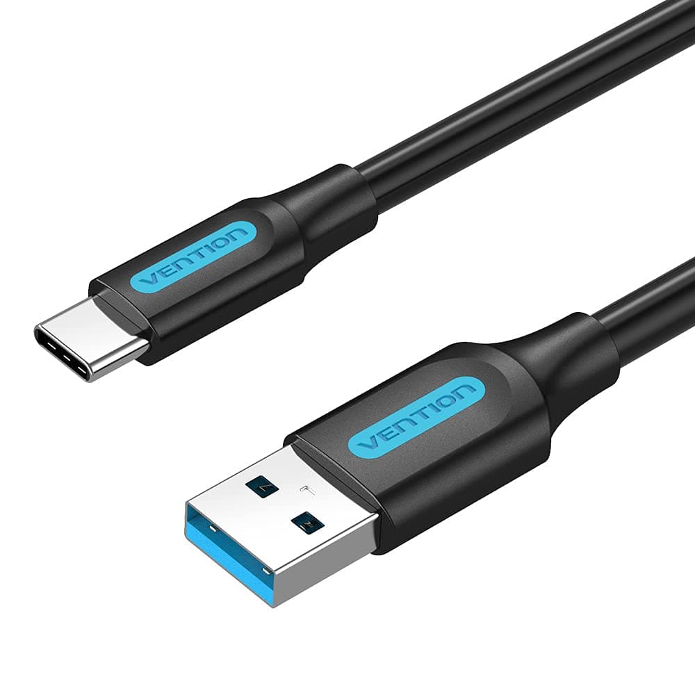 USB 3.0 A to USB-C Fast Charging Cable @3A, Data Transmission Speed @5Gbps, For Samsung, LG, Huawei, Xiaomi (0.5 Meter, USB 3.0 A to C)