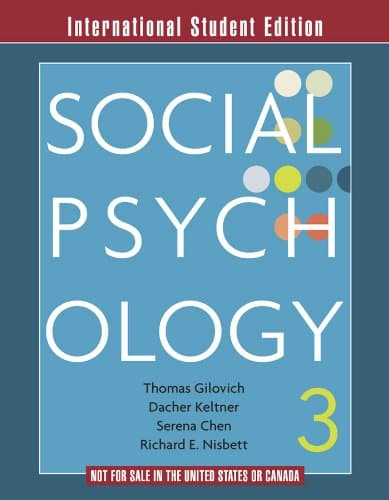 Social Psychology