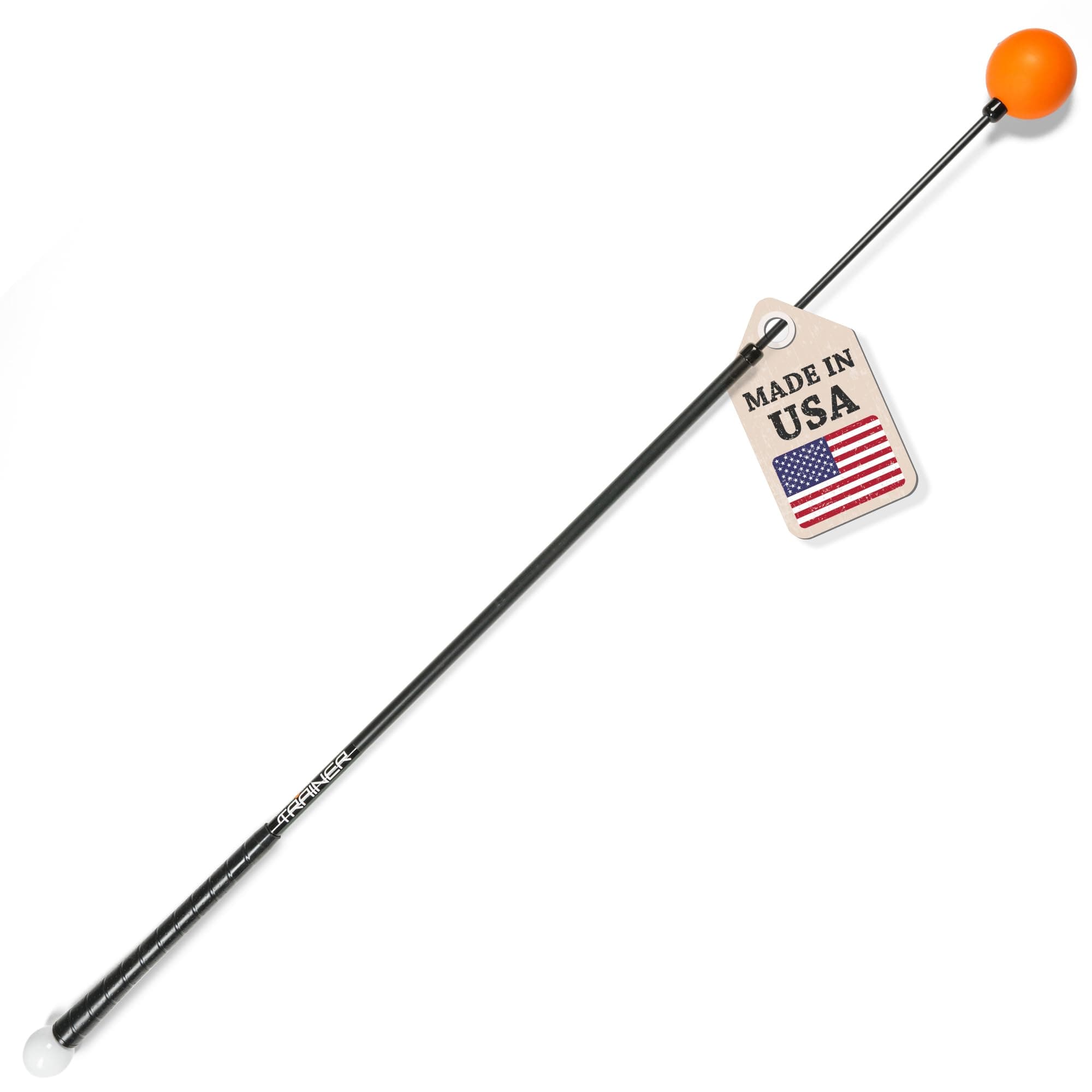 Golf Swing Trainer Aid Patented & Made in USA for Improved Rhythm, Flexibility, Balance, Tempo, and Strength *American Made*