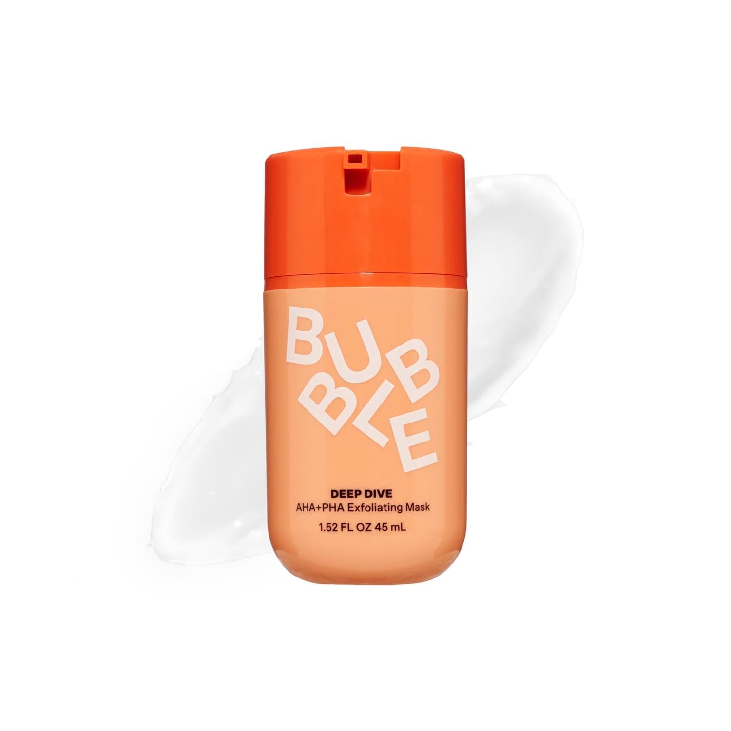 Deep Dive Alpha Hydroxy Acid + PHA Exfoliating Mask - Willow Bark Extract + Azelaic Acid - Gentle, Exfoliating Face Mask to Support Oil Reduction and Even Skin Tone (45ml), Pack Of 1