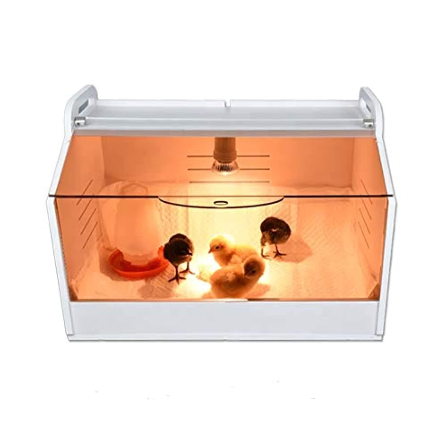 Nano Classic Chicken Heating Brooder Cage Coop Artificial Mother for Small Chicks and Egg Incubator with Size of 48 * 30 * 30cm