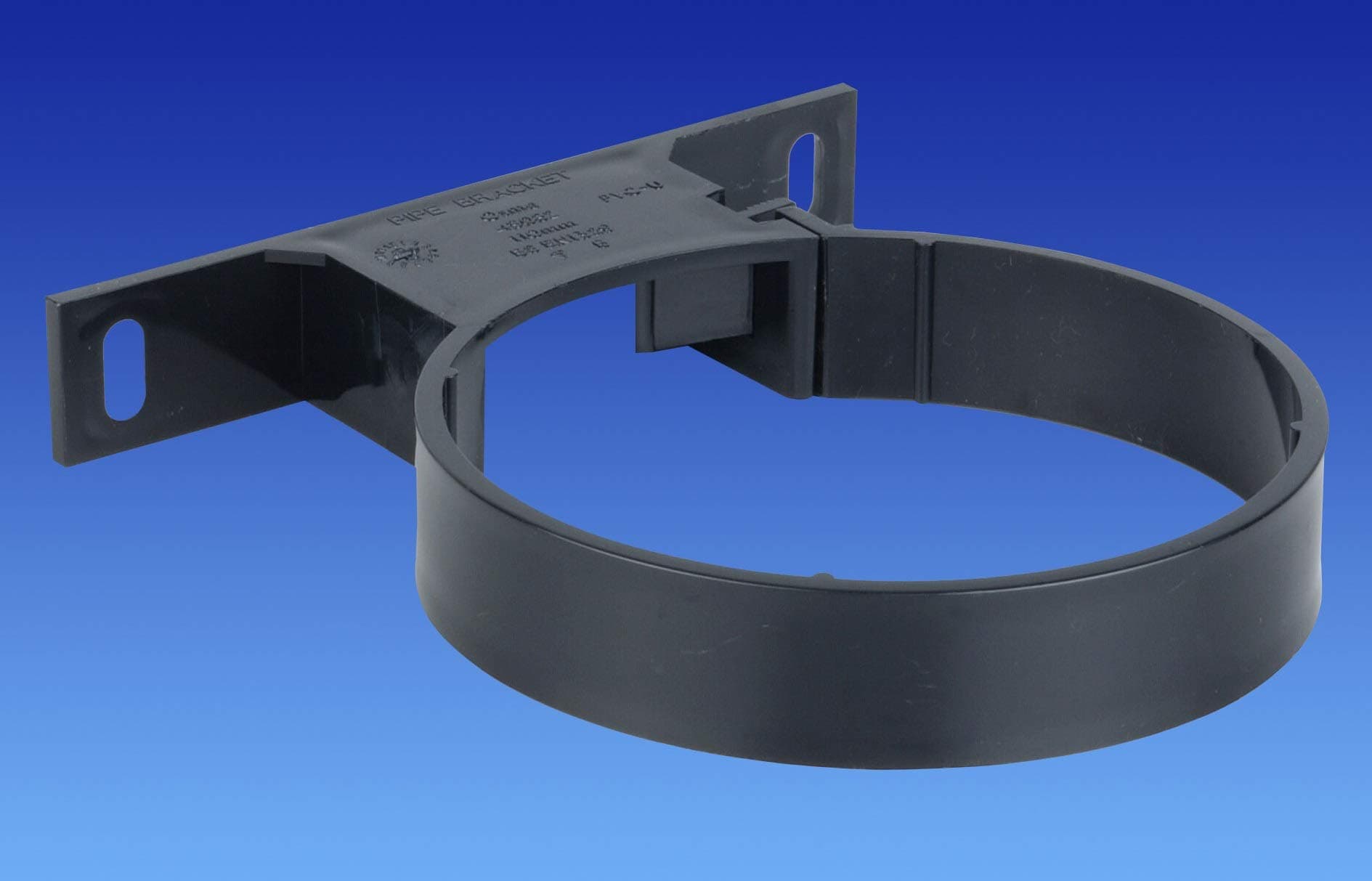 Wavin OSMA 110mm Soil 4S082 Pipe Bracket Black