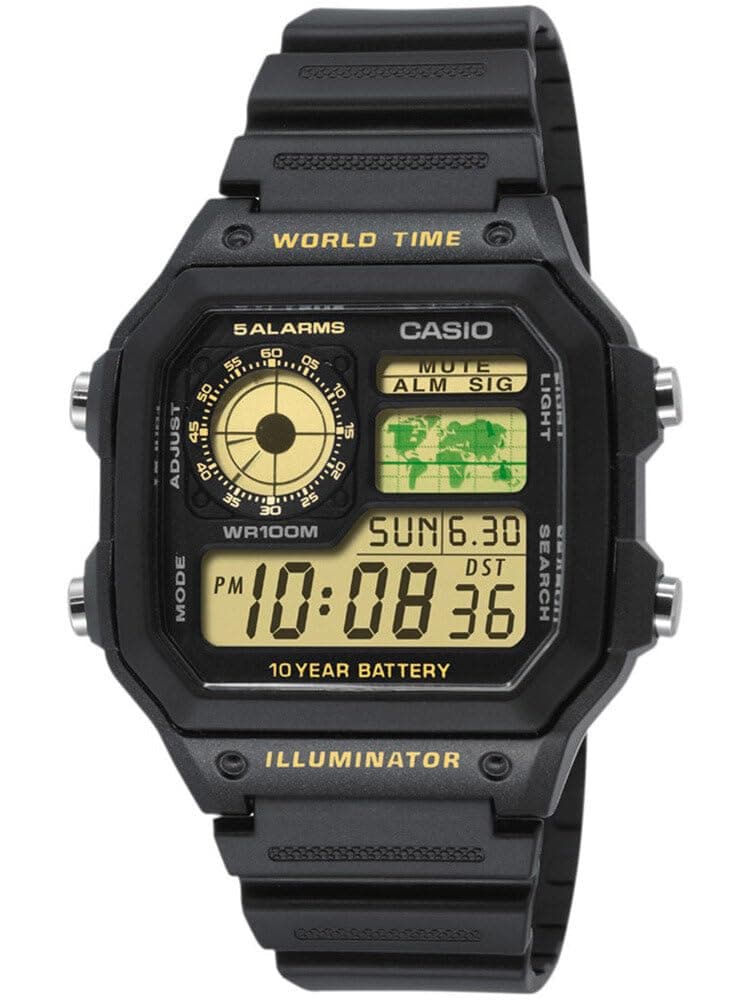 Casio Classic Black Watch AE1200WH-1B