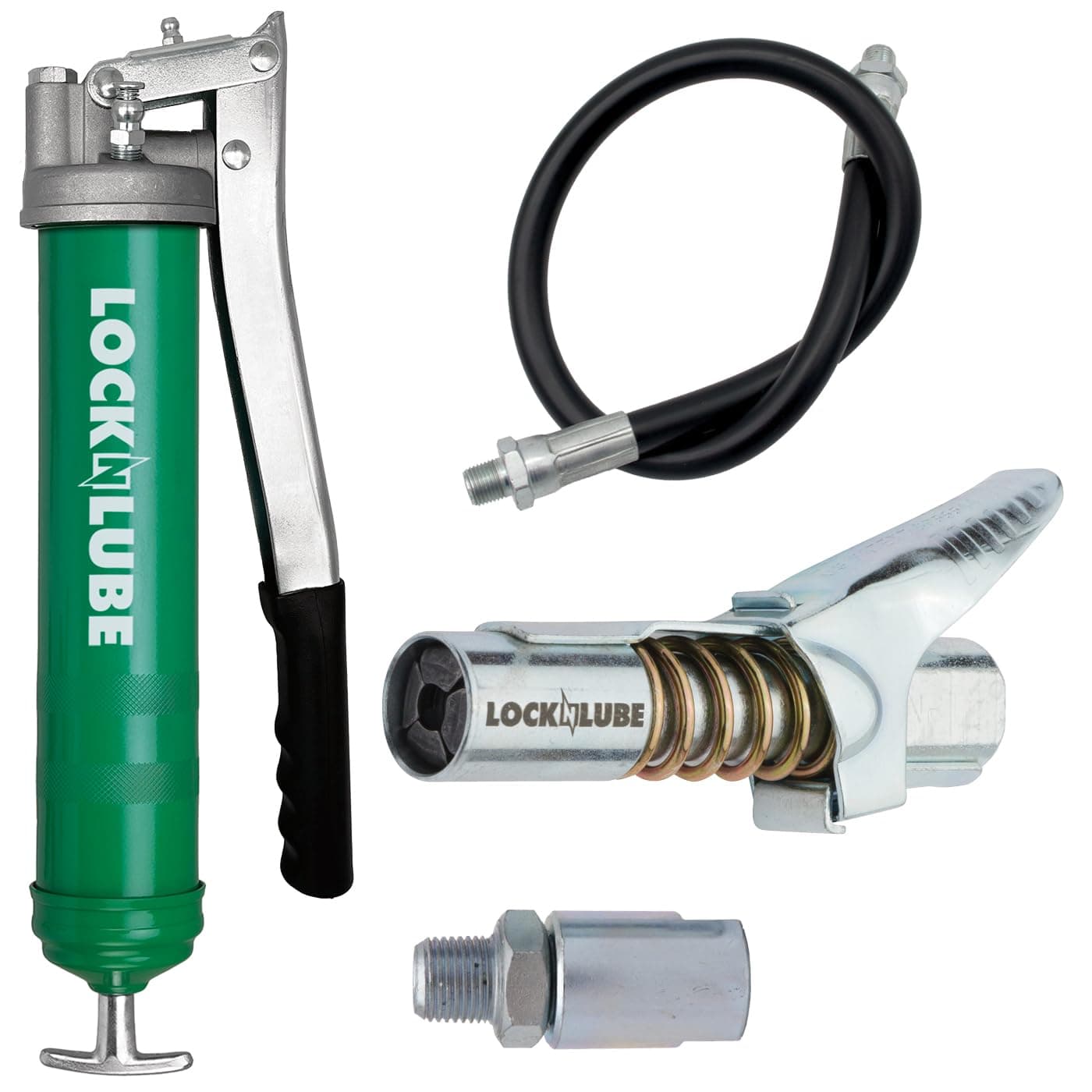 LockNLube Lever Grip Grease Gun