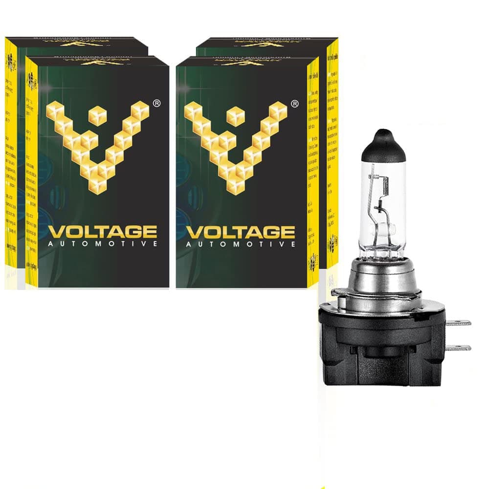 H11B Standard Headlight Bulb (4 Pack) - OEM Replacement Halogen High Beam Low Beam Fog Lights Driving Lights