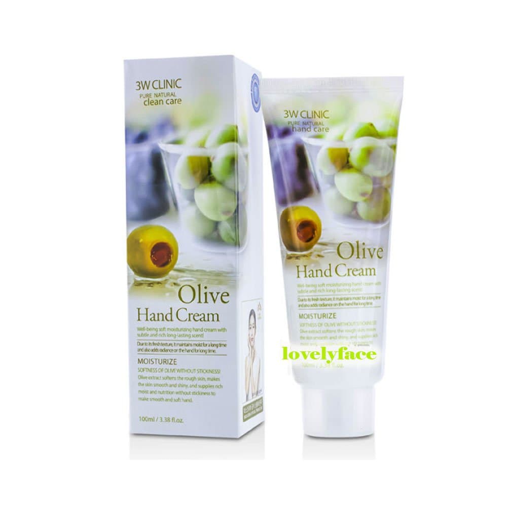 Hand Cream, Olive, 3.38 Ounce