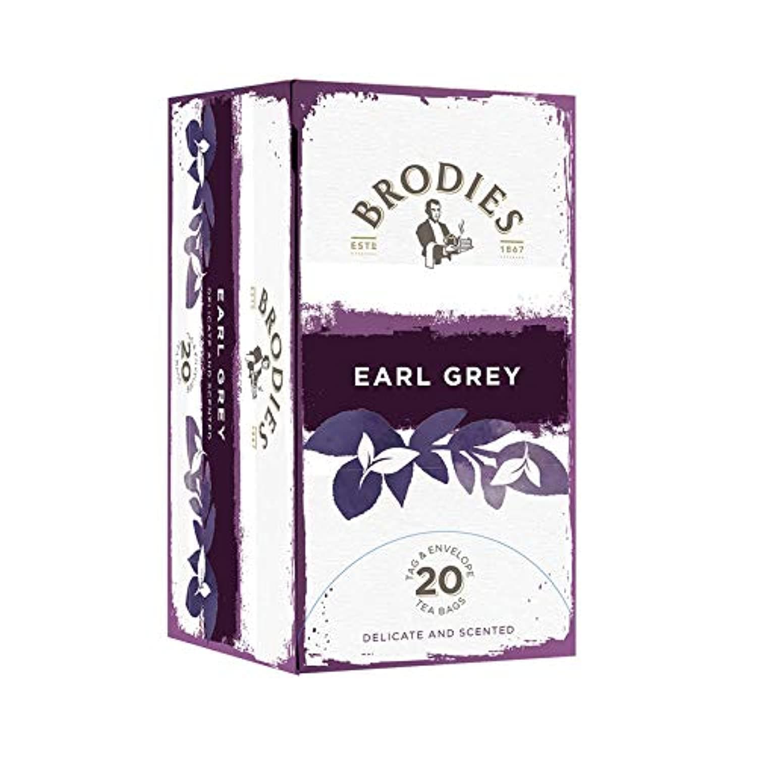 BRODIES Tag and Envelope Tea - Earl Grey