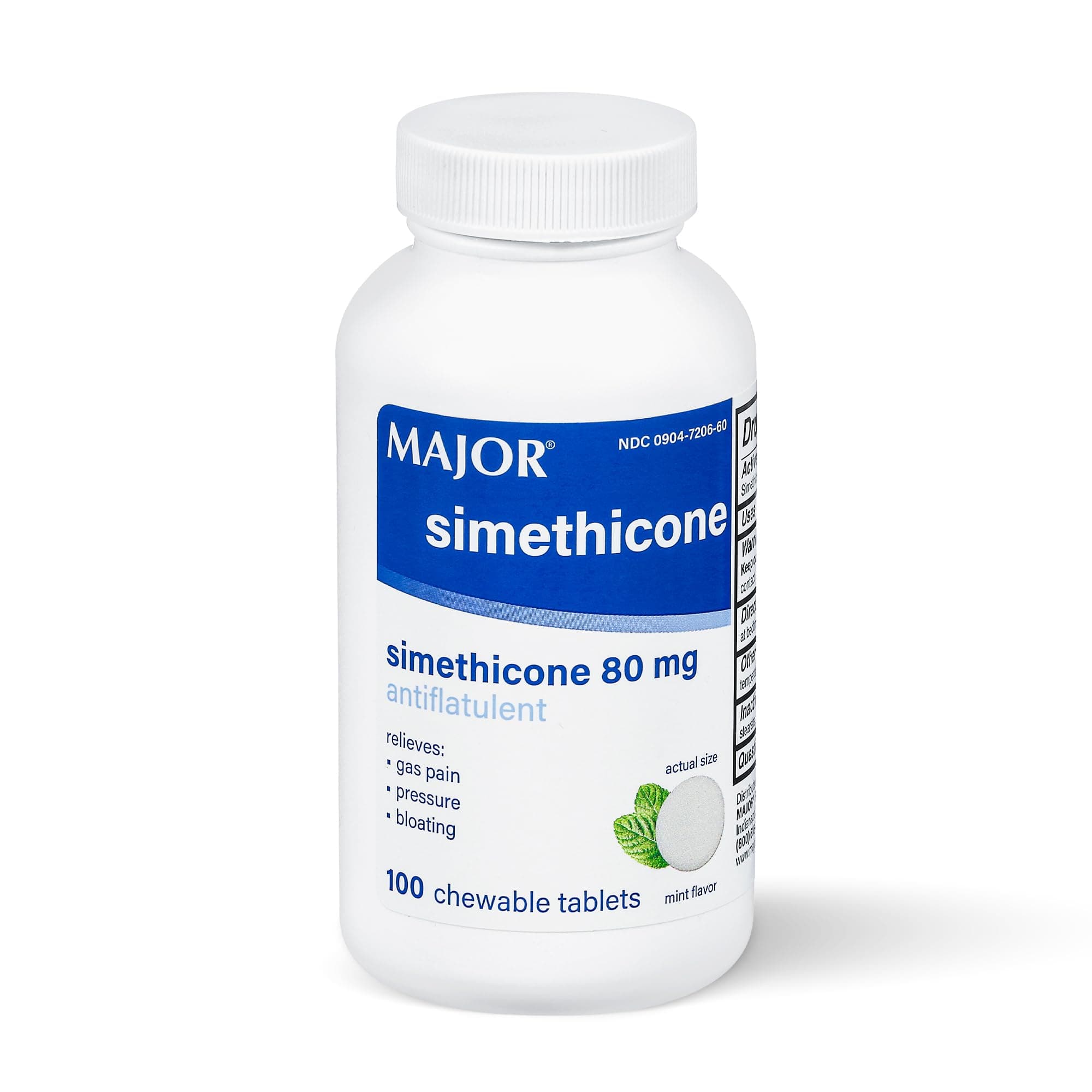 Simethicone - Antiflatulent Tablets