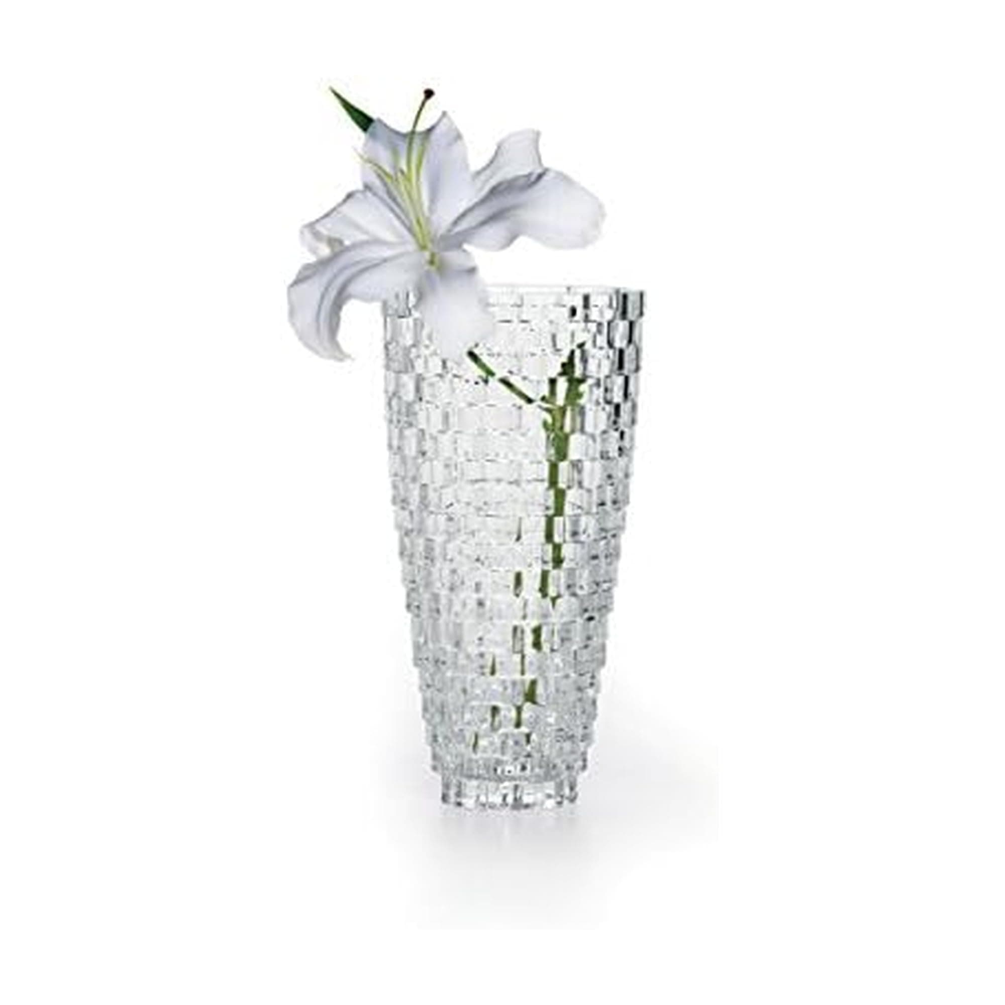 Palazzo Vase Crystal, 9"