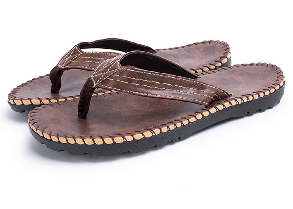 Quicksilk Men's Classical Comfortable 3-Point Flip-Flop