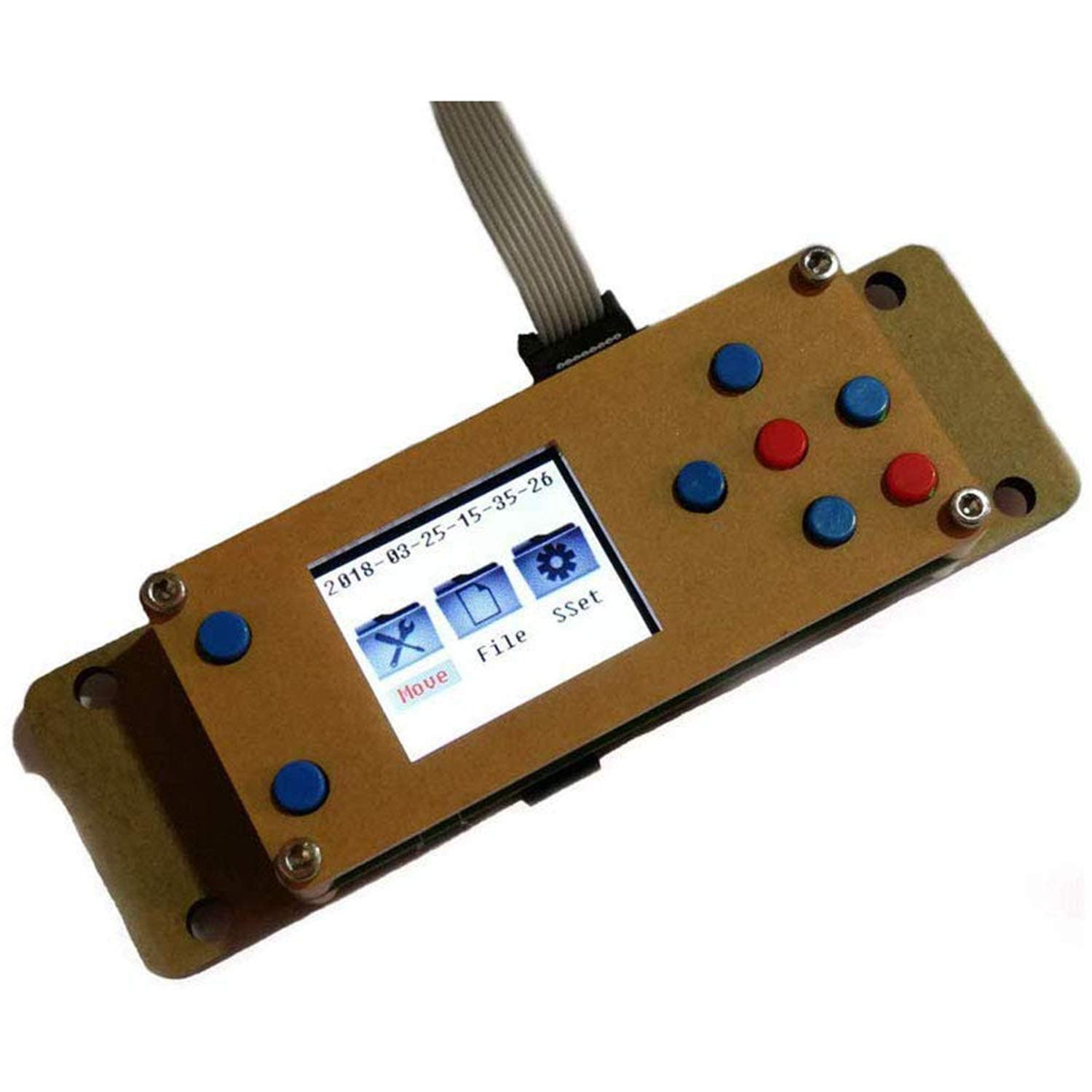 QPX GRBL Offline Controller 1.8 inch LCD Screen 8 Pin Interface with SD Card