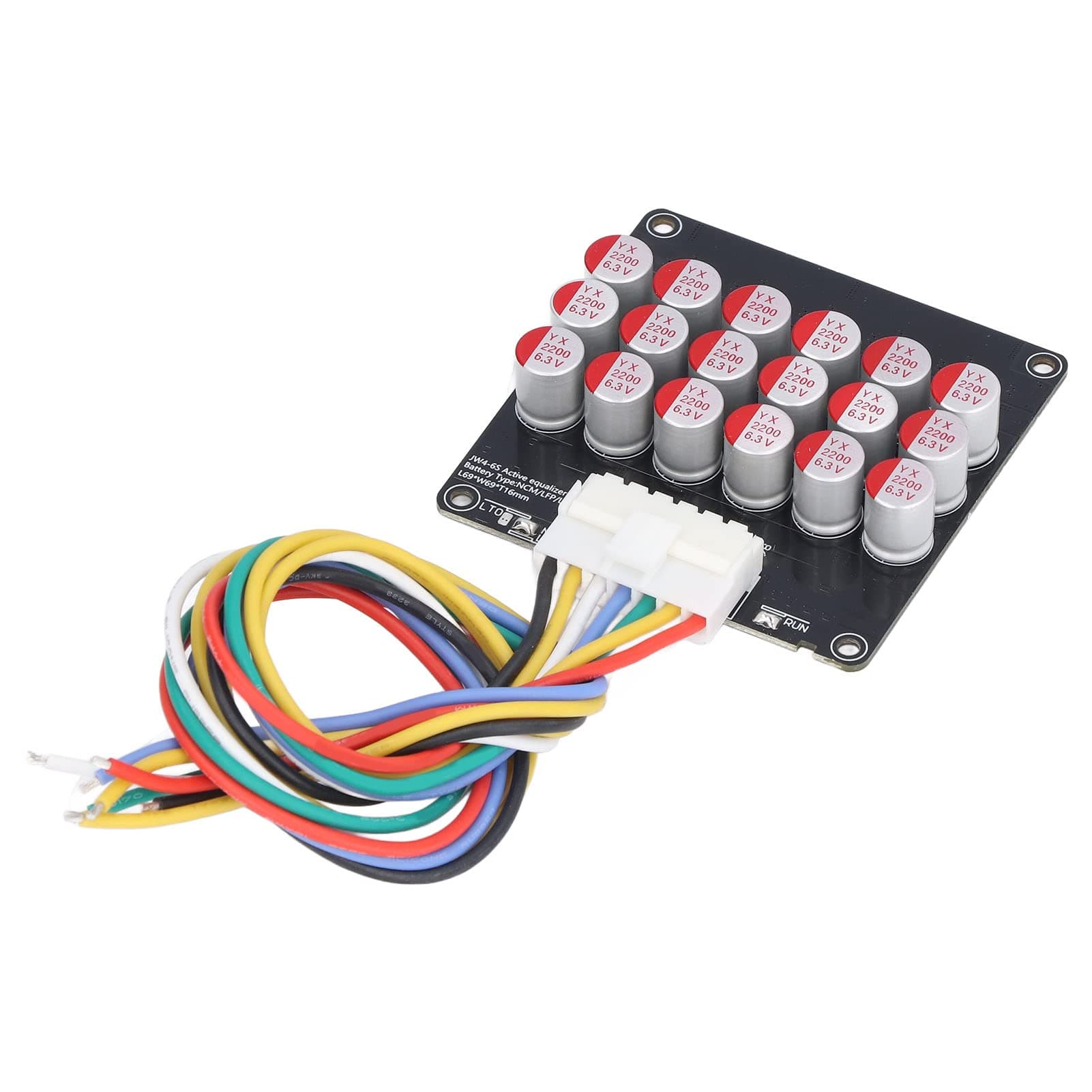 Wedinard Battery Balancer, 1.8V-4.5V Active Battery Equalizer Wide Application for LTO LFP LPO NCM 4-6S