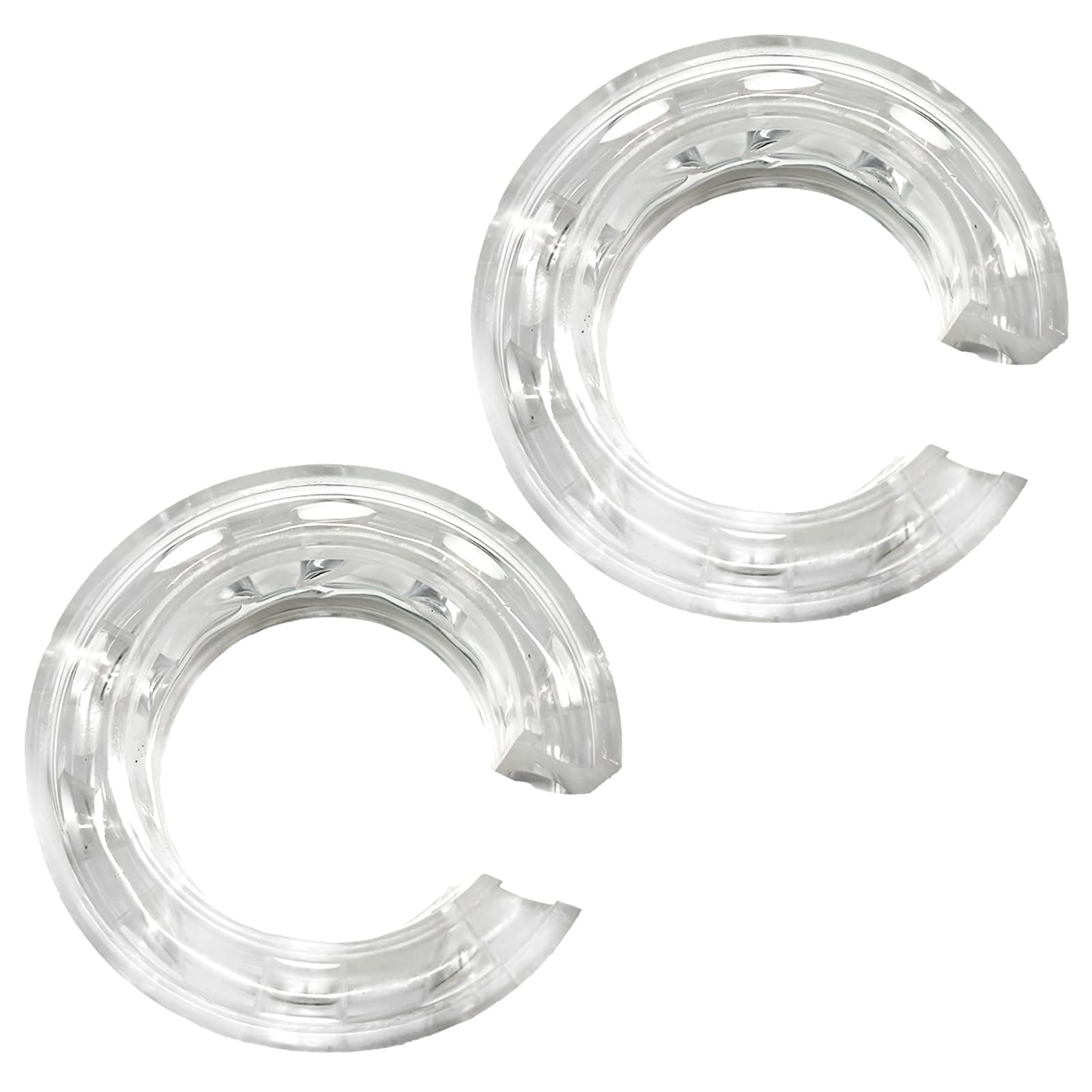 DXNQ 2 PCS Car Shock Absorber, Spring Bumper Rubber Auto Shock Buffer Power Cushion, Universal Automotive Suspension Shock Absorber A/B/C/D/E/F Type Spring Bumpers, Car Accessories (C Type)