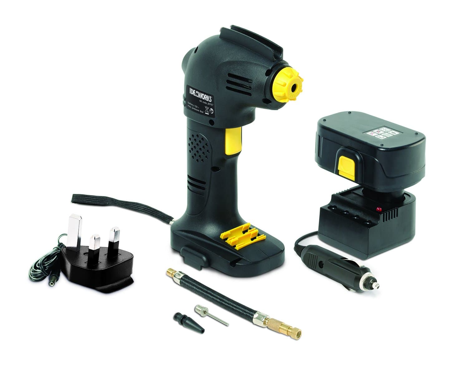 Ideaworks Cordless Inflator, Black