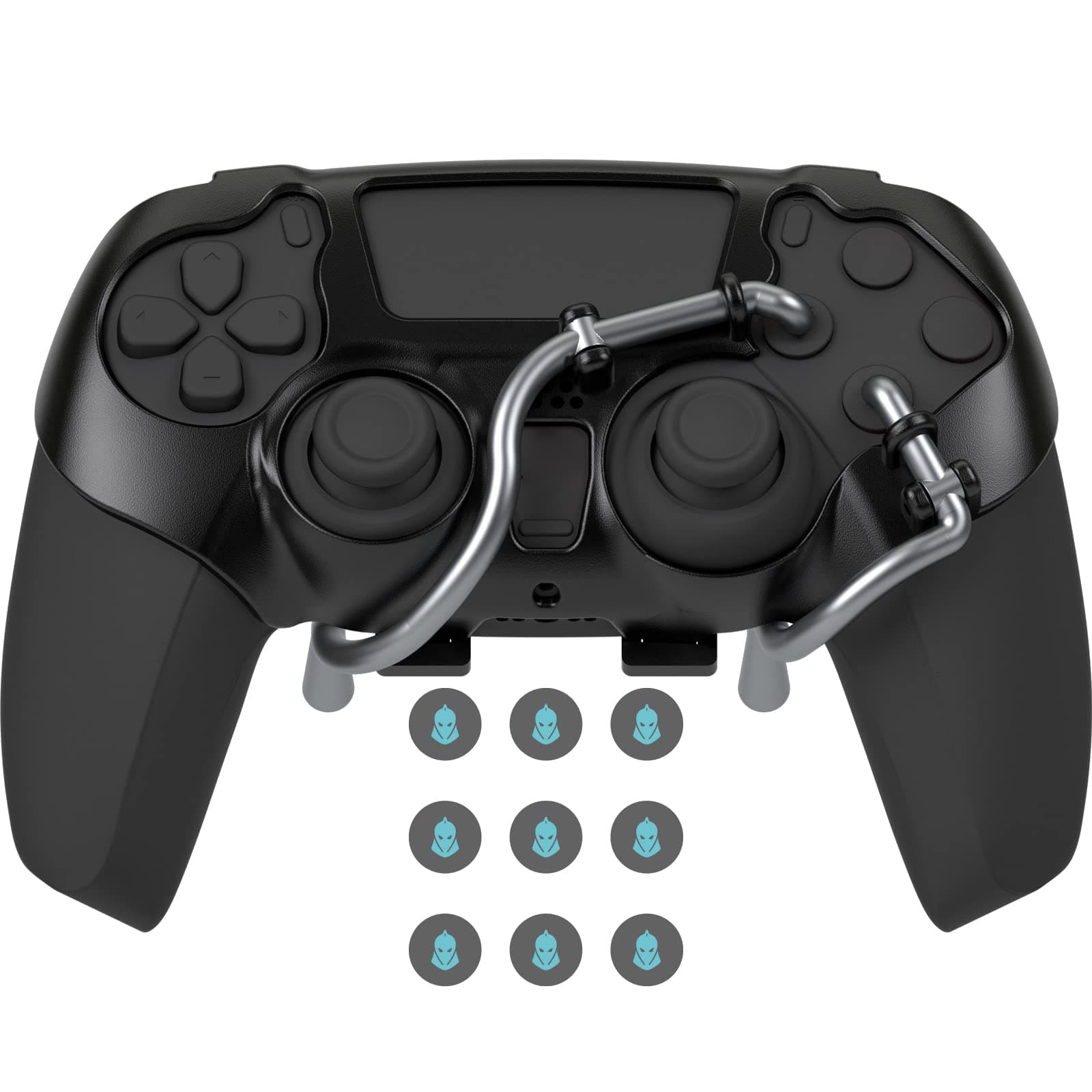 EXknight Leverback PS5 Paddle Attachment, Back Button Adapter for PS5 Controller (Protective Sticker Included)