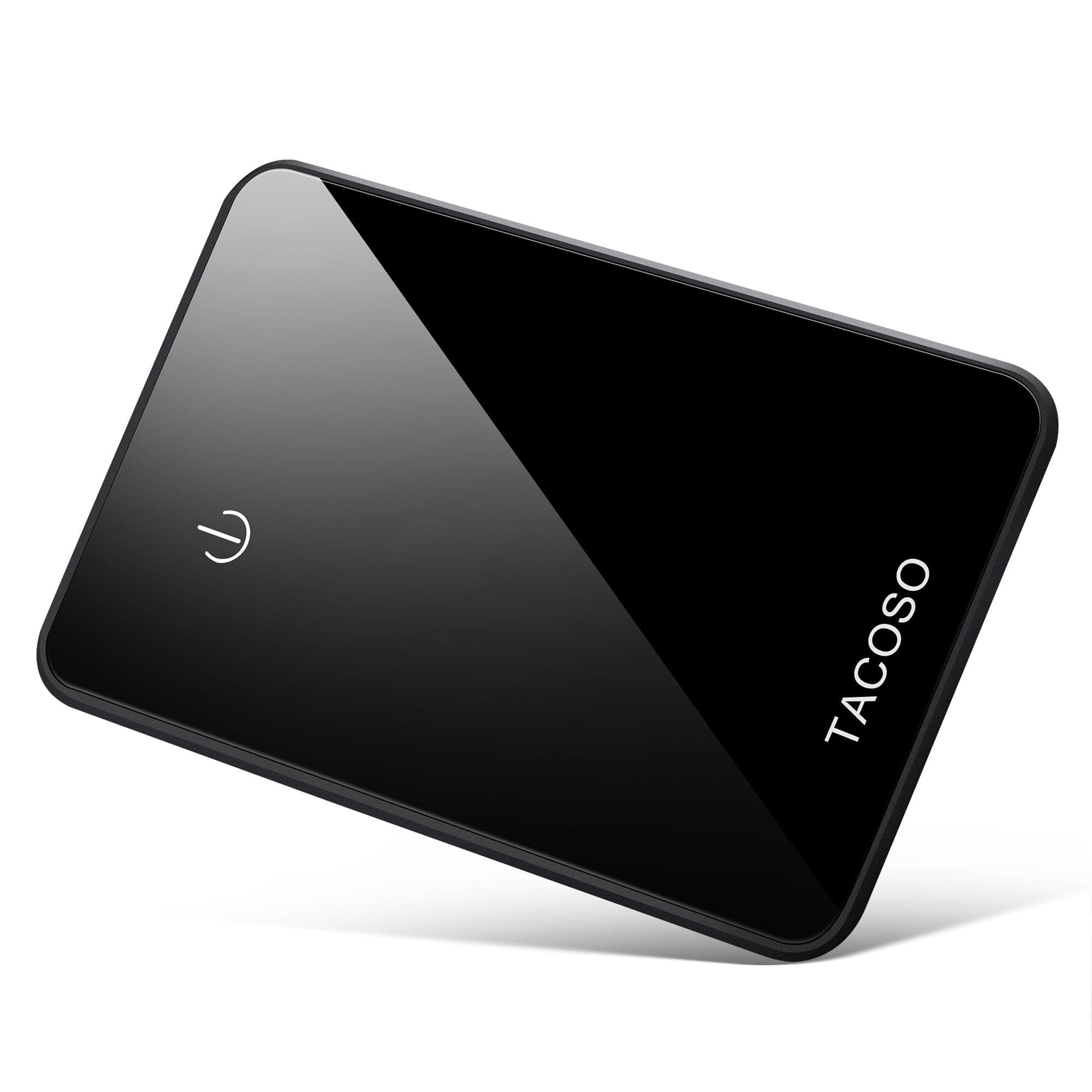 MFi Certified Wallet-Tracker-Card-1 Pack,Bluetooth Tracker Smart Card,Card-Tracker Item-Finder-Tracker Tag Work with Apple Find My Wallet,Credit-Card Size,2-Year Battery Life-Black (iOS Only)