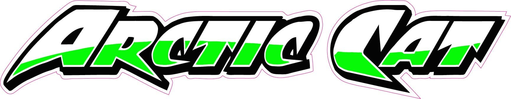 Arctic Cat Version 5 Decal 16" x 3" from The United States