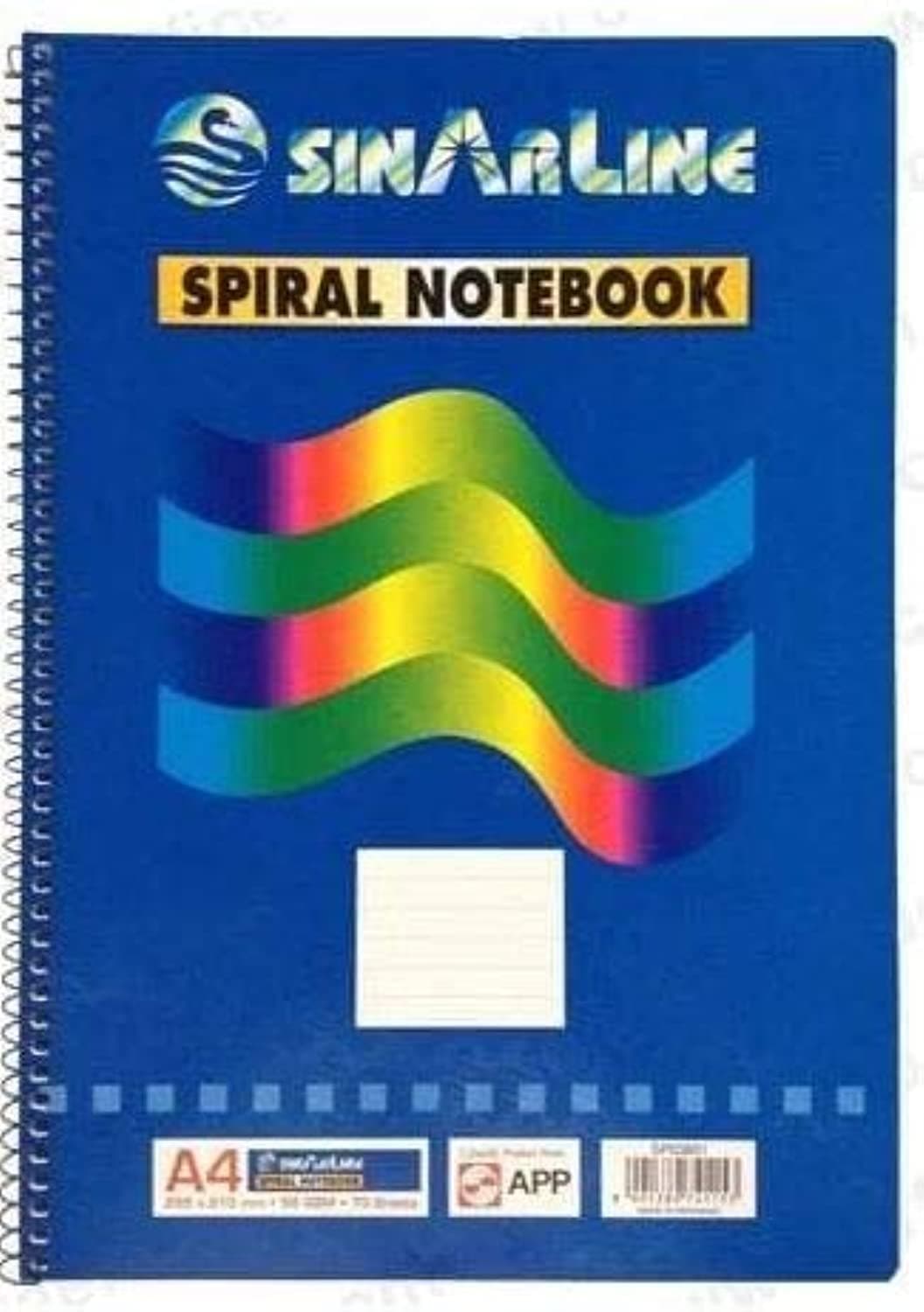 A4 Side Spiral Pads (1 x 6)- 70 Sheets