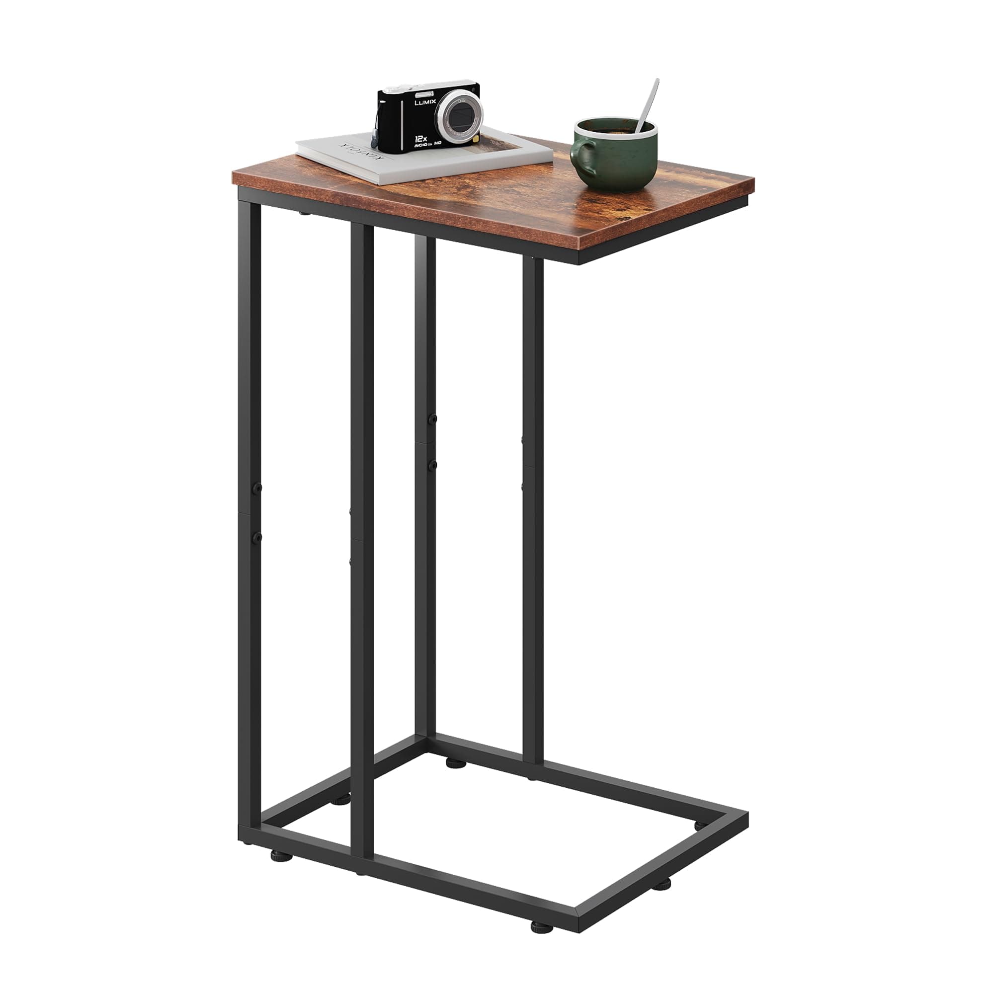 WLIVE C Shaped End Table