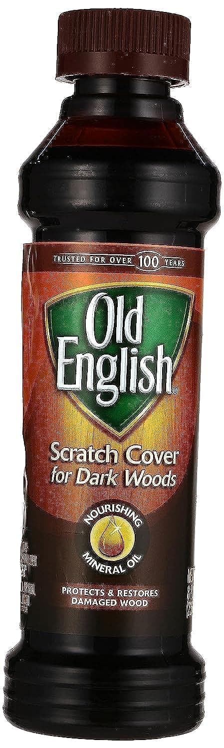 75144 Scratch Cover For Dark Woods, 8oz Bottle, Wood Polish