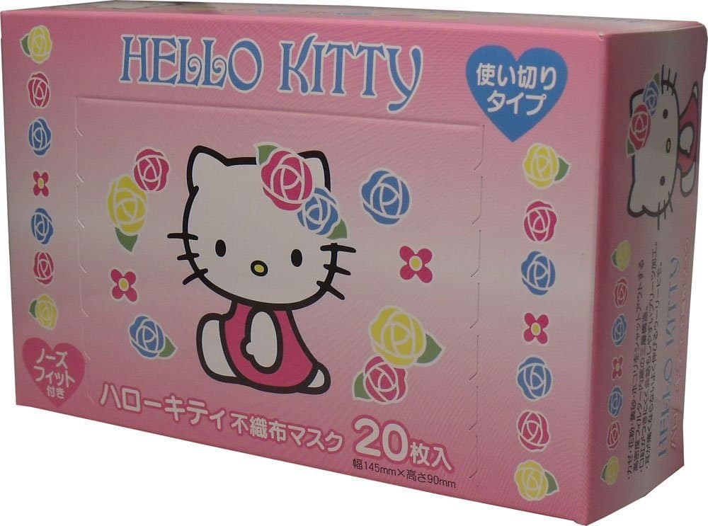 Hello Kitty mask non-woven fabric