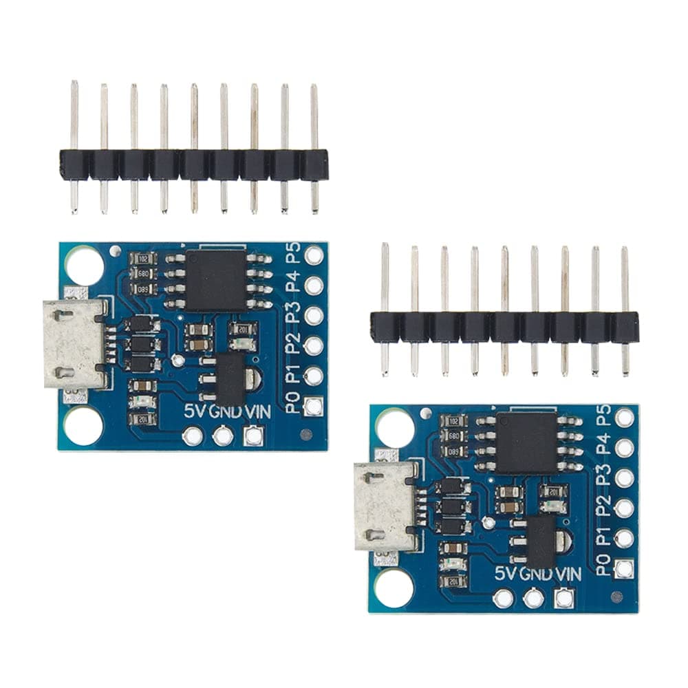 Ximimark 2Pcs Digispark Kickstarter Mini ATTINY85 USB Development Board Module for Arduino IDE 1.0