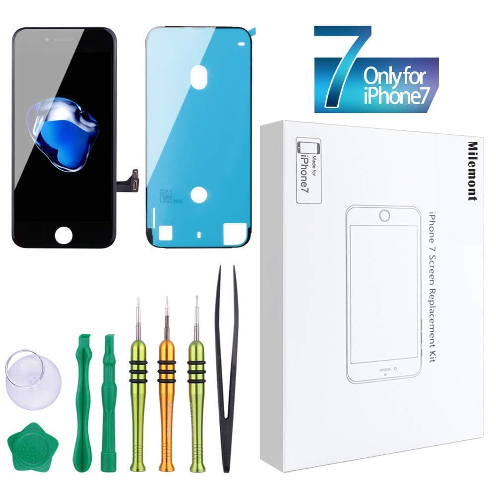 Screen Replacement for iPhone 7 Digitizer Repair LCD replacement Kit iPhone 7(4.7inch) scrren assembly Black