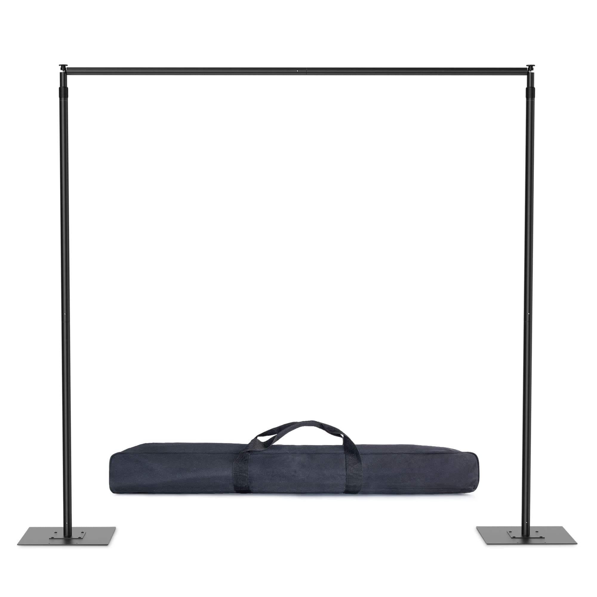 Heavy Duty Pipe and Drape Backdrop Kit, 10ft x 10ft Wedding Backdrop, Adjustable Background Stand for Events