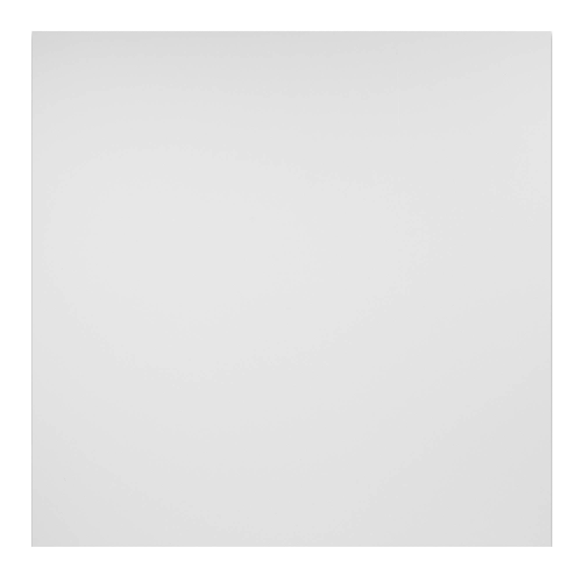 Genesis Smooth Pro White Ceiling Tiles - Easy Drop-in Installation – Waterproof, Washable and Fire-Rated - High-Grade PVC to Prevent Breakage (6" x 6" Sample)