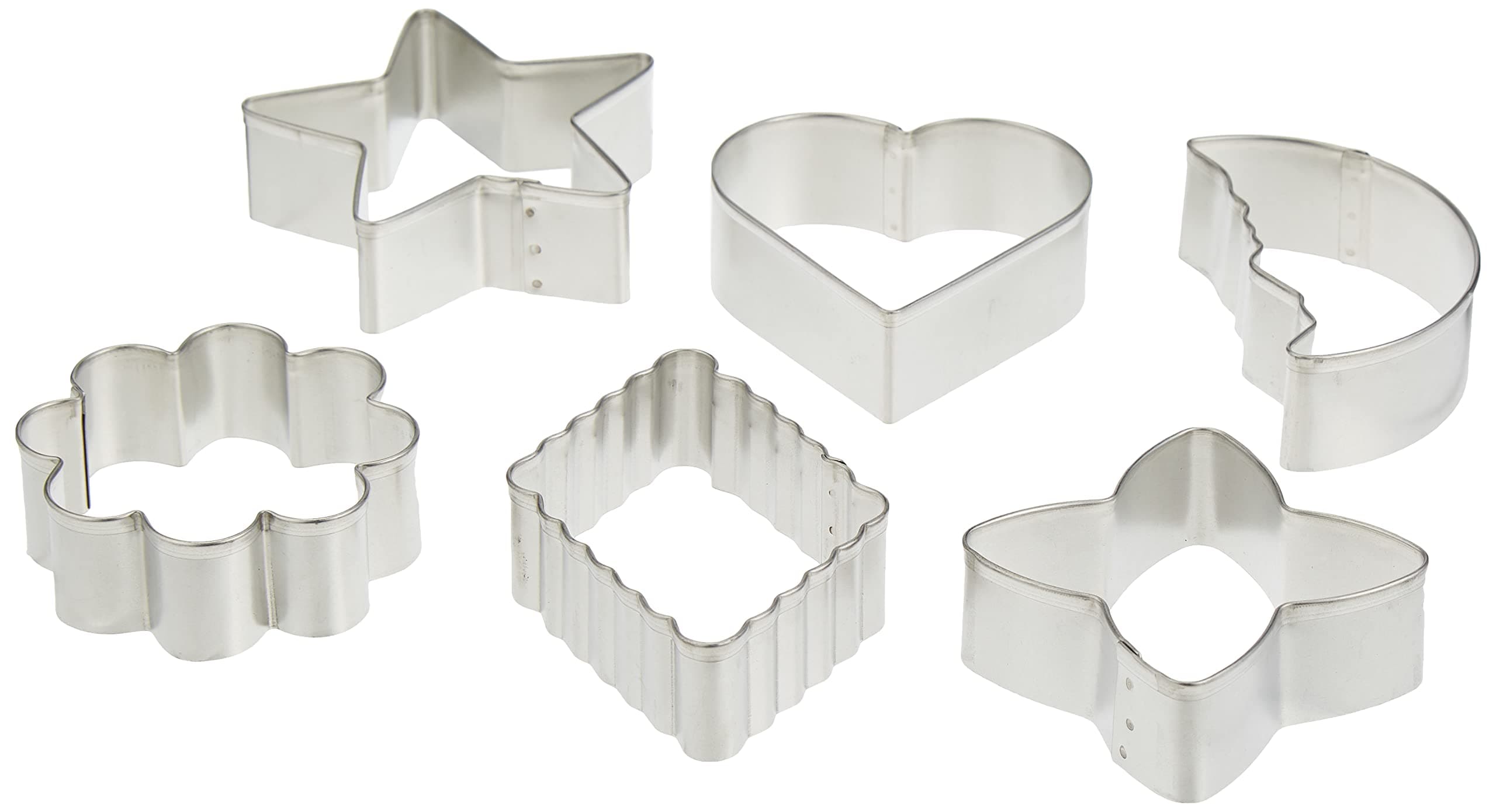 Wilton Classic Cookie Cutter Set=6Pcs