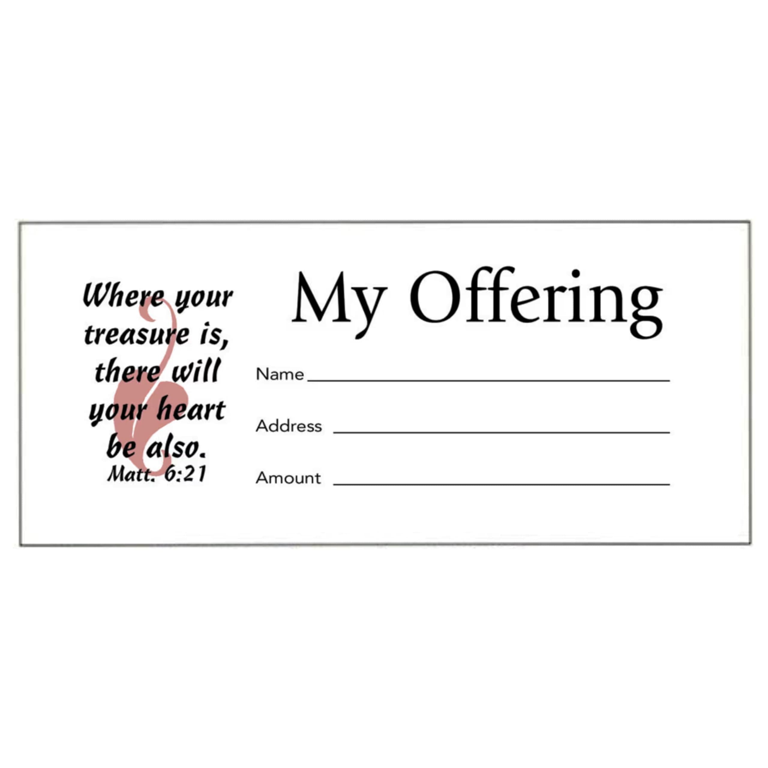My Offering Envelope