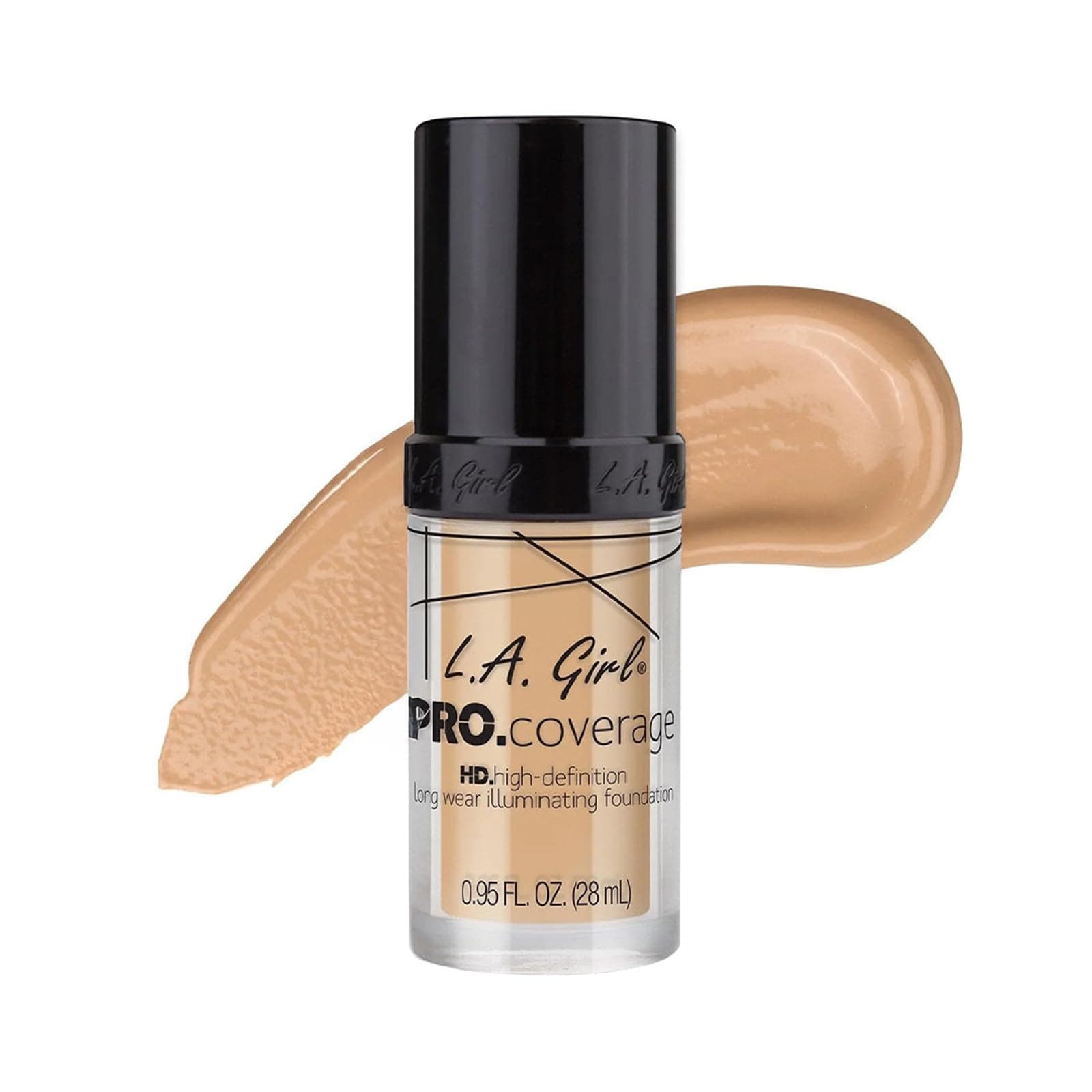 Pro Coverage Liquid Foundation, Fair, 0.95 Fl Oz, GLM642