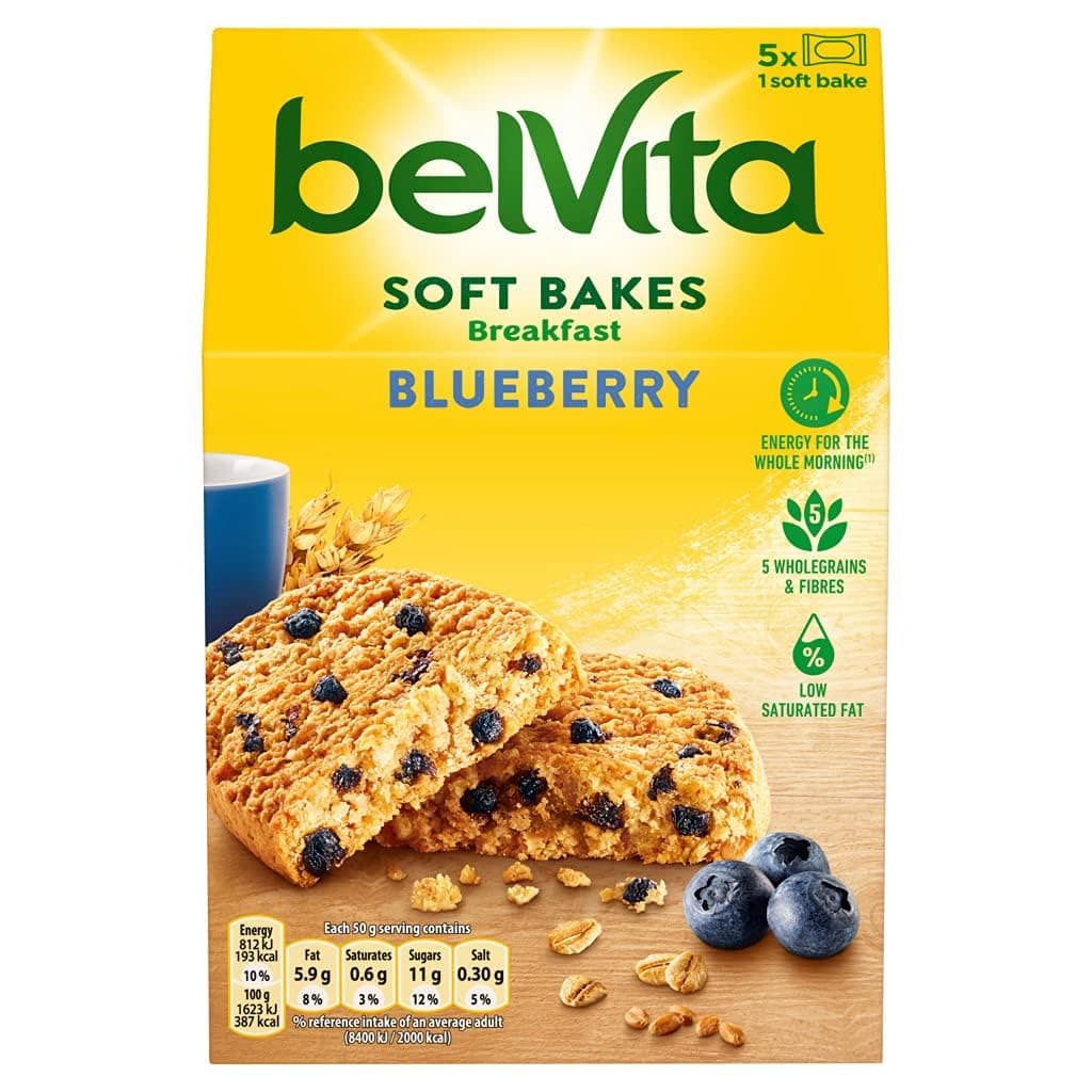 Breakfast Biscuits Soft Bakes Blueberry, 250g