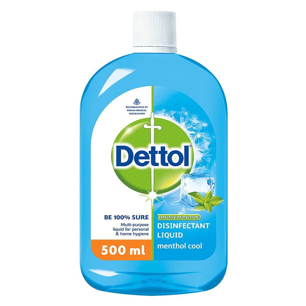 Liquid Disinfectant for Personal Hygiene, Surface Disinfection, Floor Cleaner (Menthol Cool, 500ml)