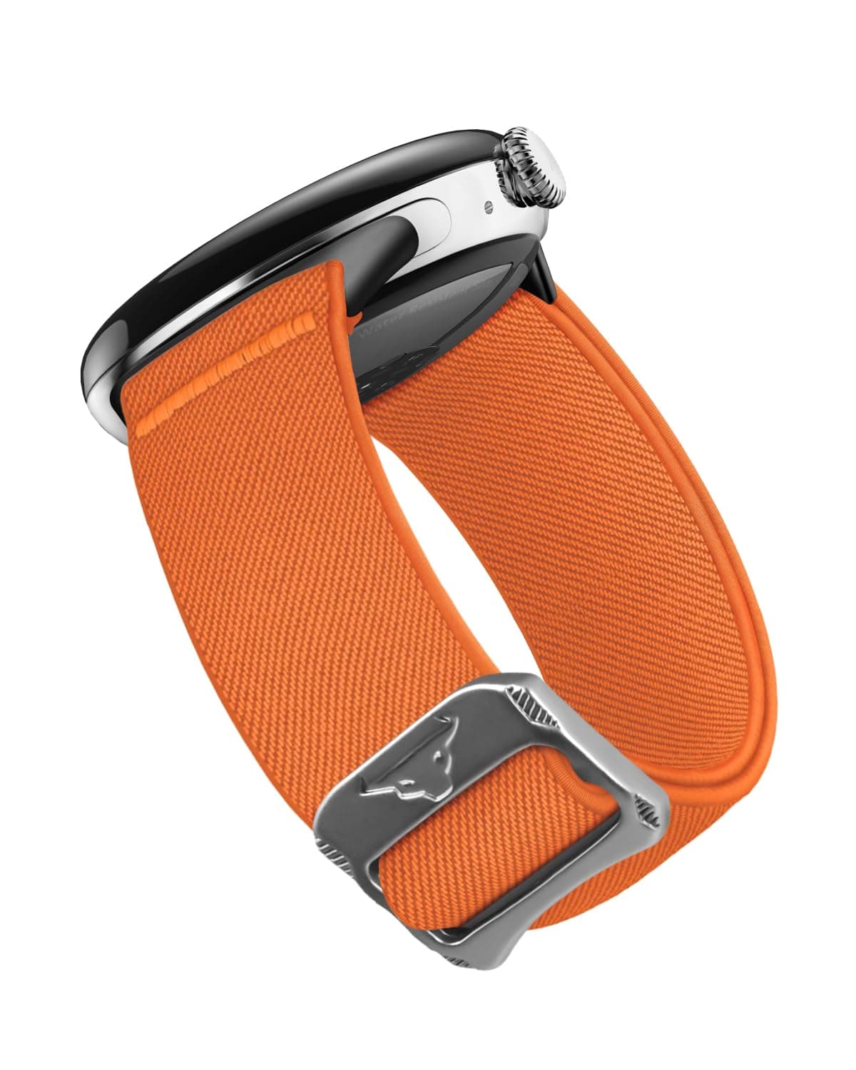 Elastic Bands Compatible with Google Pixel Watch 3 4 45mm Band - Upgraded Metal Lugs - Breathable Stretchy Nylon Sport Strap for Men Women