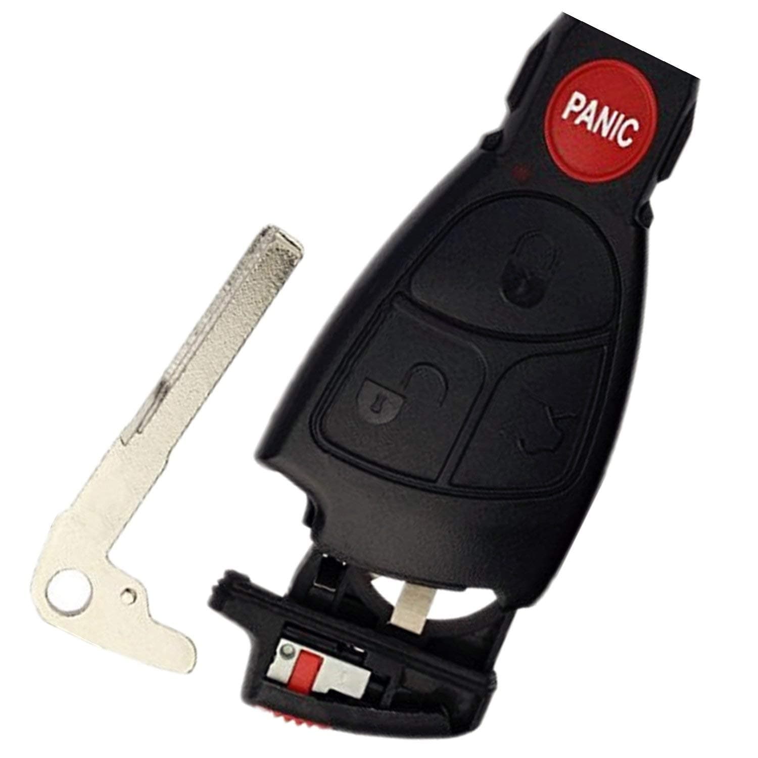 Replacement Keyless Remote Fob Key Shell Case Replacement Fits for Mercedes-Benz C230 C280 C350 C43 AMG C55 AMG CL500 CL600 CLK320 CLK430 CLK500 CLK55 AMG CLS500 E320 E350 E500 G500 IYZ3312