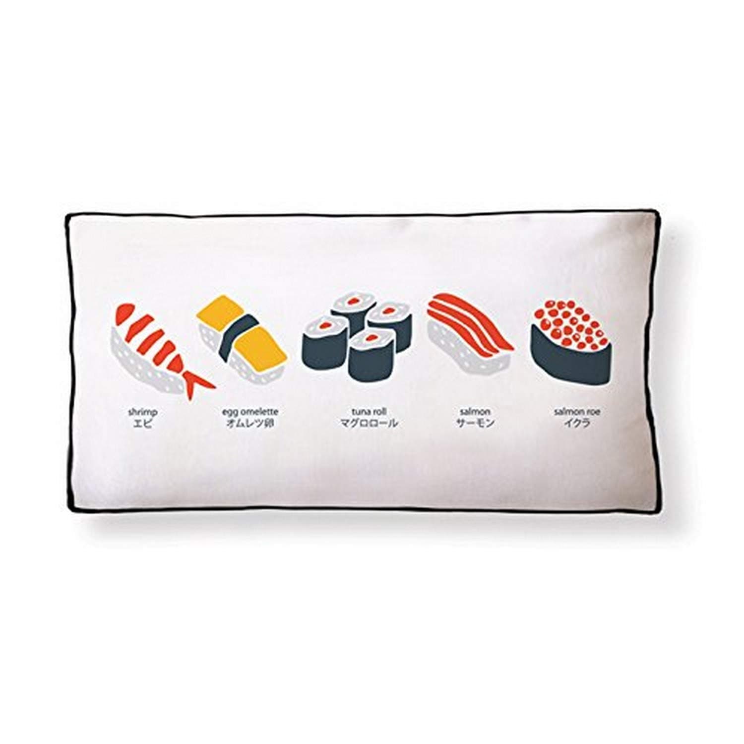 Simply Sushi Pillow, Multicolored, Multi