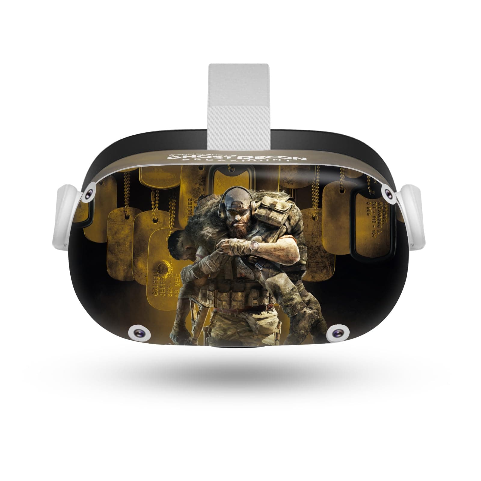 Head Case DesignsOfficially Licensed Tom Clancy's Ghost Recon Breakpoint Nomad Poster Character Art Vinyl Sticker Skin Decal Cover Compatible with Meta Quest 2