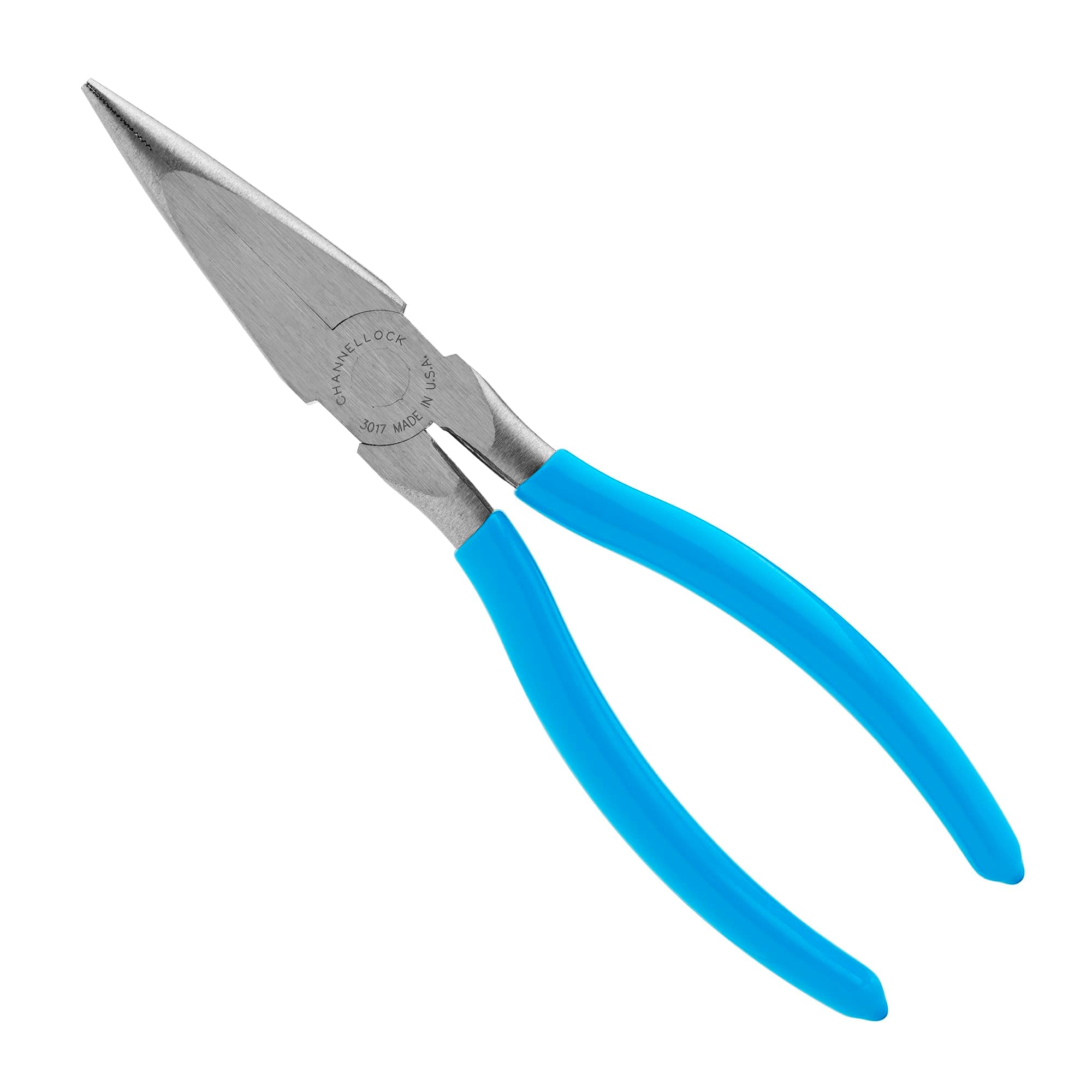 3017 8-Inch Long Nose Plier, Blue