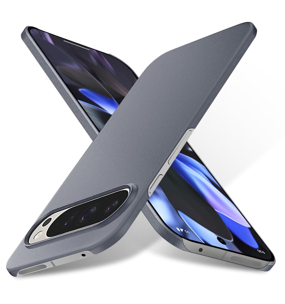 Mobile Phone Case for Google Pixel 9 Pro/Pixel 9 5G, Ultralight Ultra Thin Scratch-Resistant Non-Slip Thin Case, Camera Protection Matte Texture Hard PC Case for Google Pixel 9/9 Pro 2024