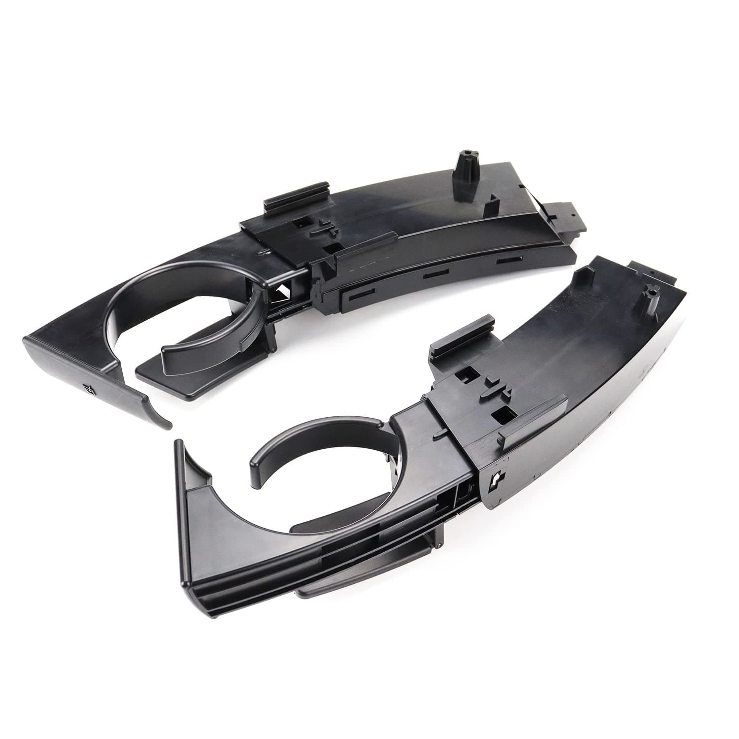 Left&Right Side Dashboard Cup Holder Compatible with BMW Z4 E85 E86 2003 2004 2005 2006 2007 2008 Replaces 51457070323 51457070324 Black