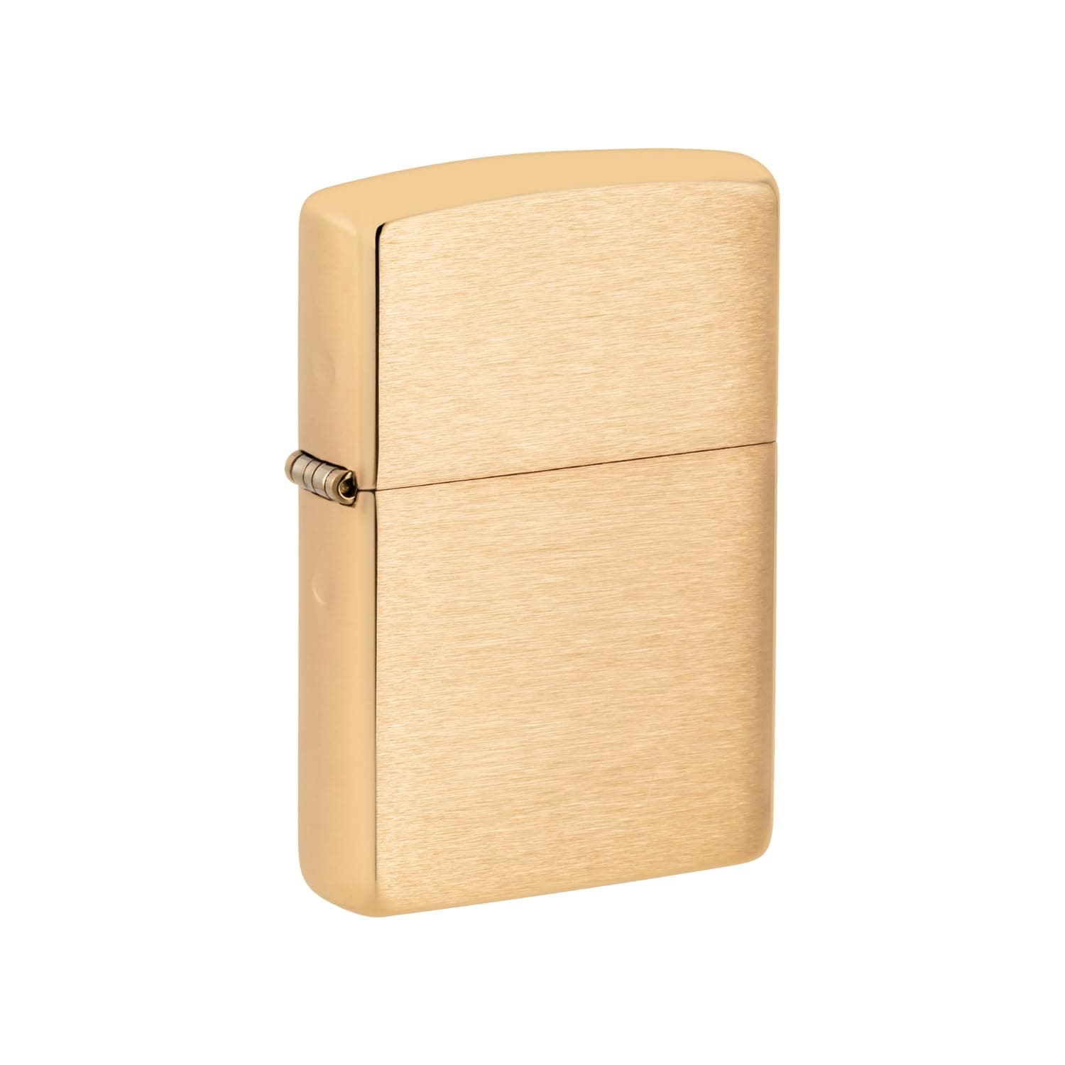 204B Brushed Finish with Solid Brass Windproof Lighter