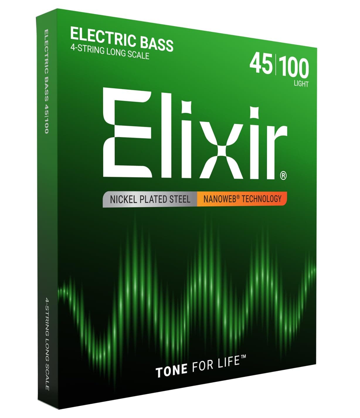 ELIXIR Elixir Bass Strings NANOWEB Nickel Long Scale Light .045-.100 #14052 [Domestic Regular Product]