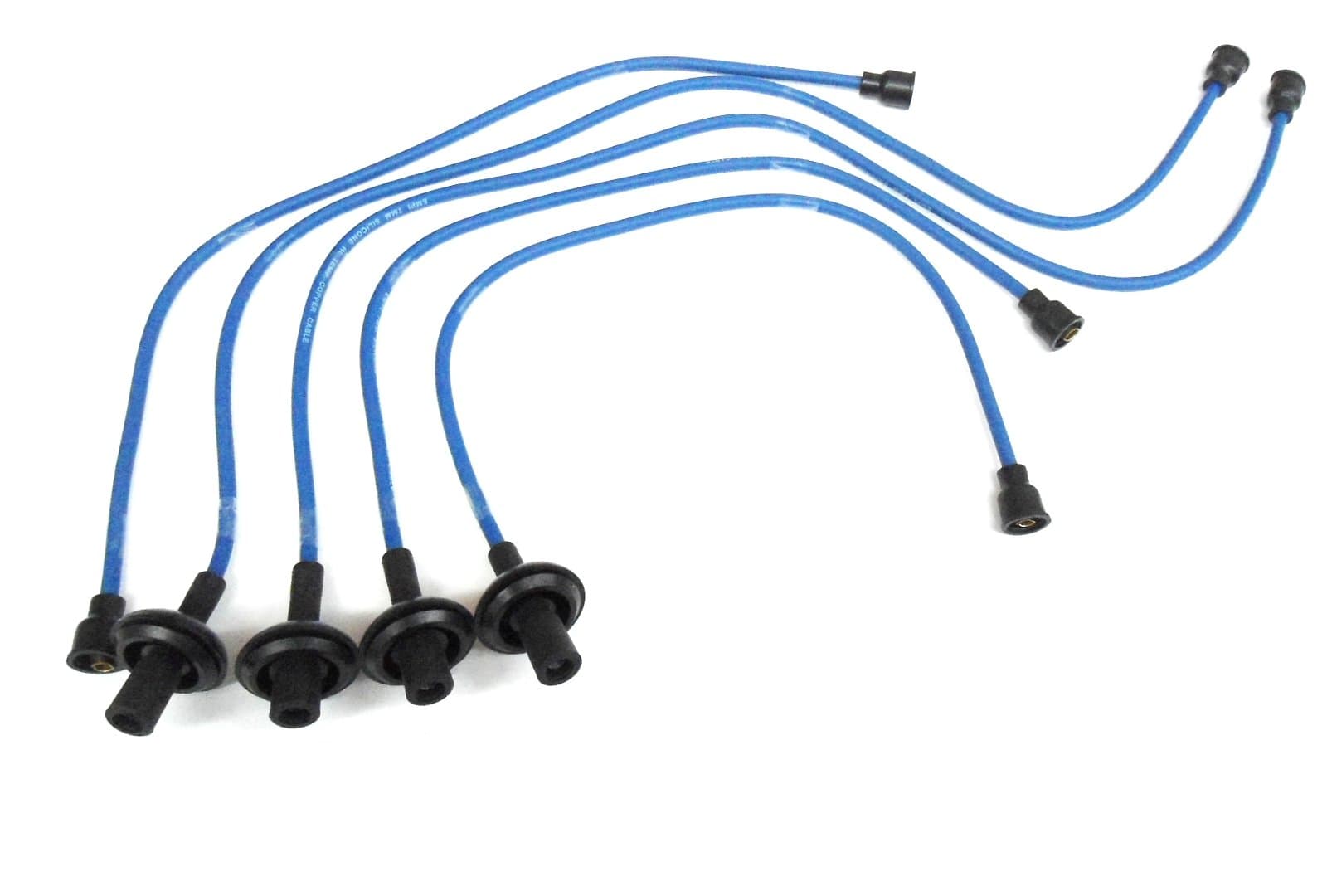 Bug Baja Sand Rail Car Silicone Ignition Spark Plug Wire Set Blue 9407