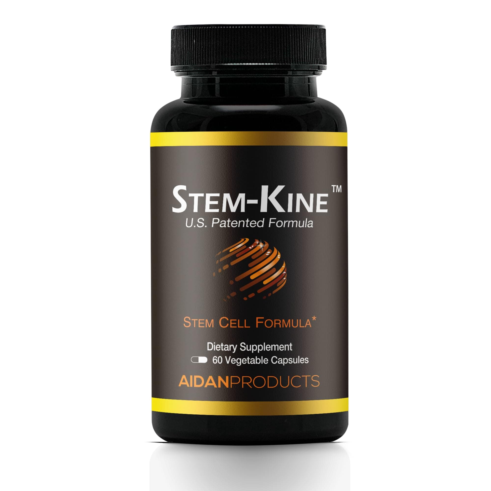 Stem-Kine Stem Cell Supplements, Clinically Proven to Increase Circulating Stem Cells, Promoting Aging Support, 60 Capsules