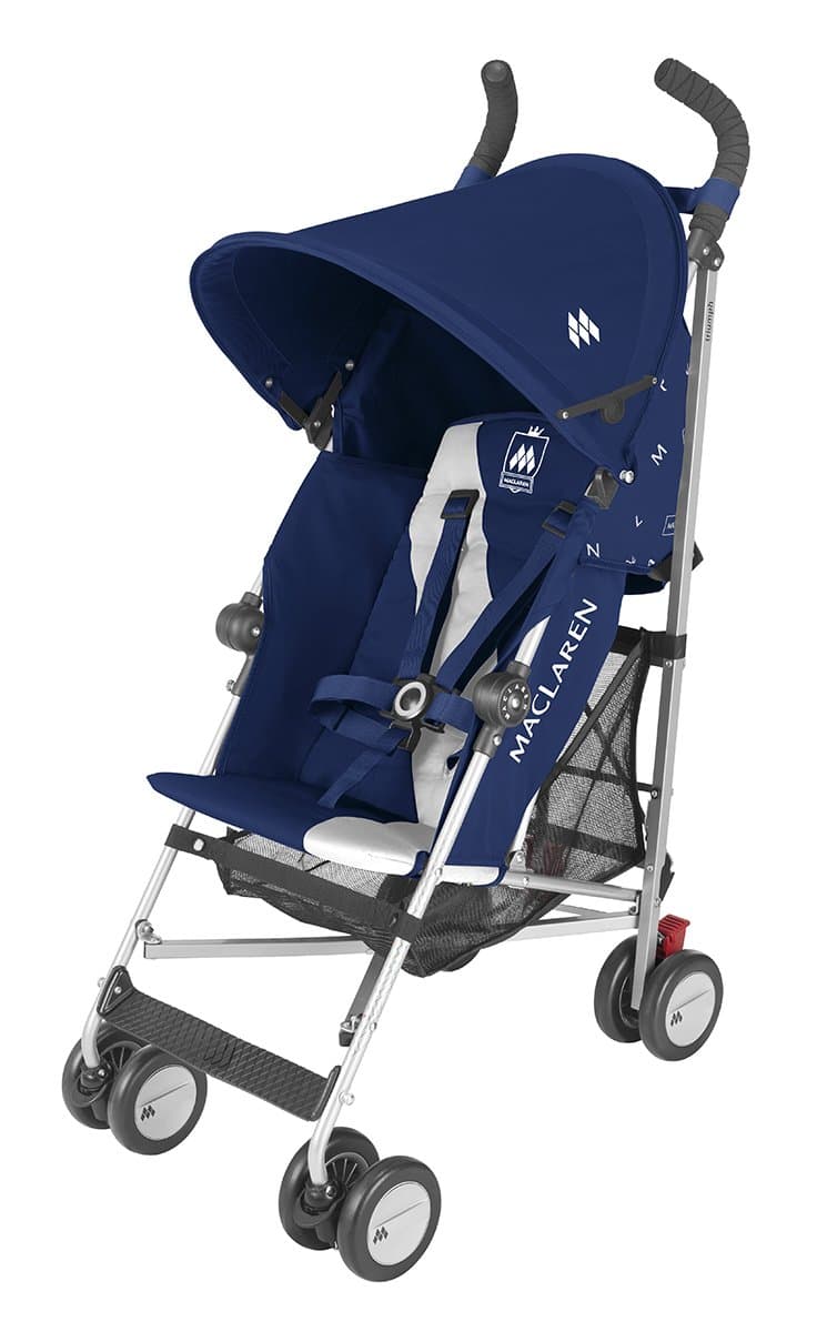 Maclaren Triumph Stroller, Medieval Blue/Silver