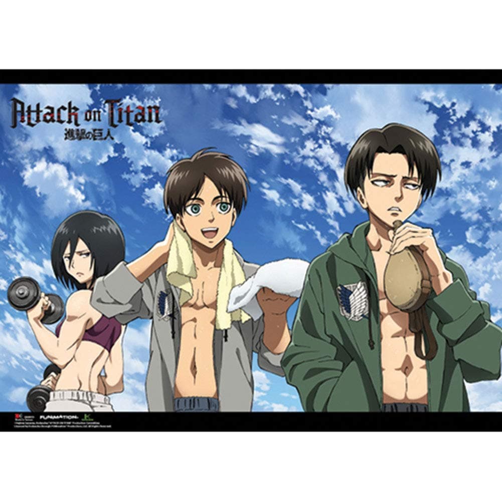 Fitness Group Wall Scroll