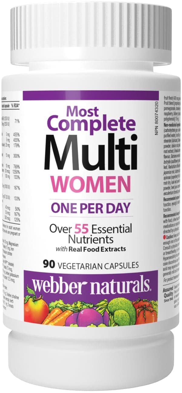 Women's Most Complete Multi, 90 Vegetarian Capsules
