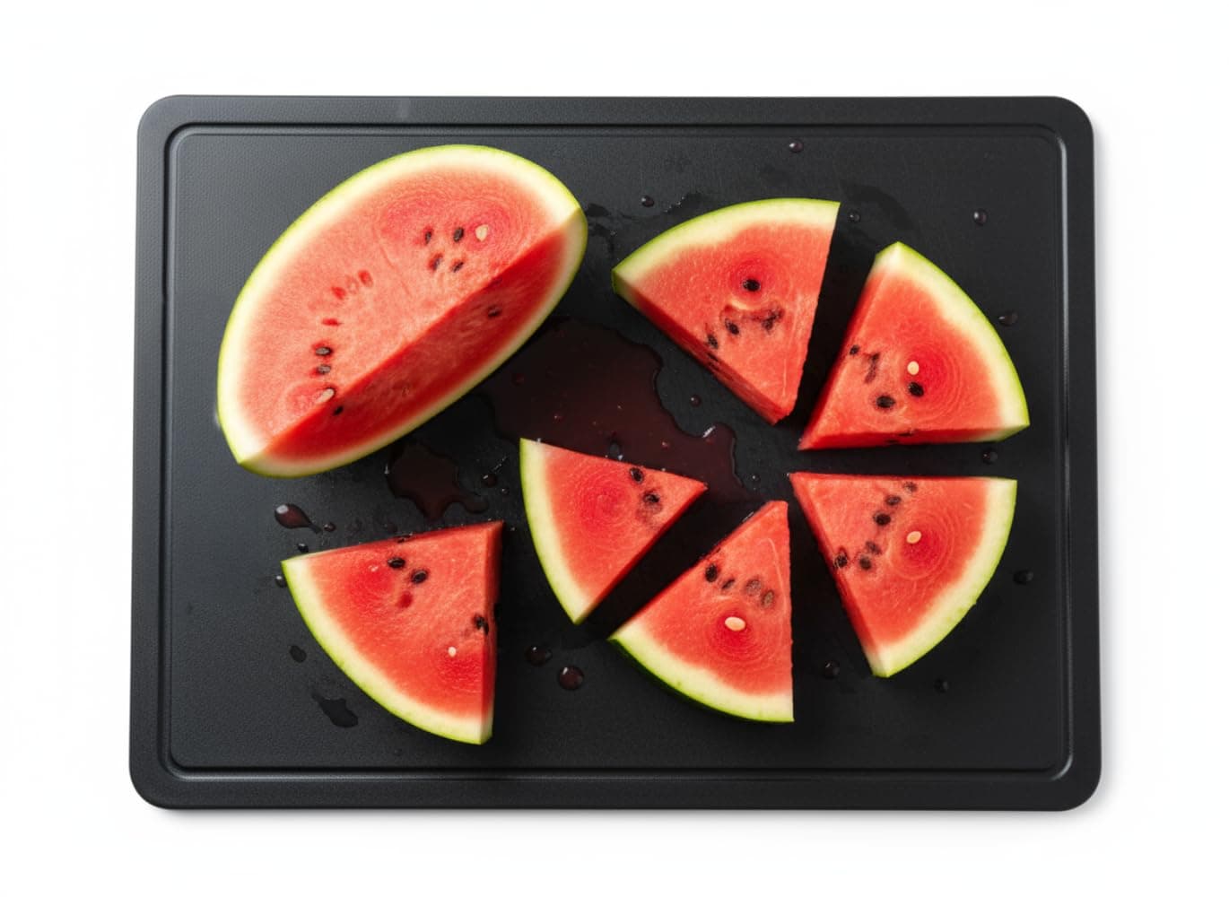 Commercial Grade Large 20 x 15 Black Cutting Board with Groove - 1/2" Thick HDPE for Grilling, BBQ, Steaks and Meats - NSF Approved for Food Service Kitchens